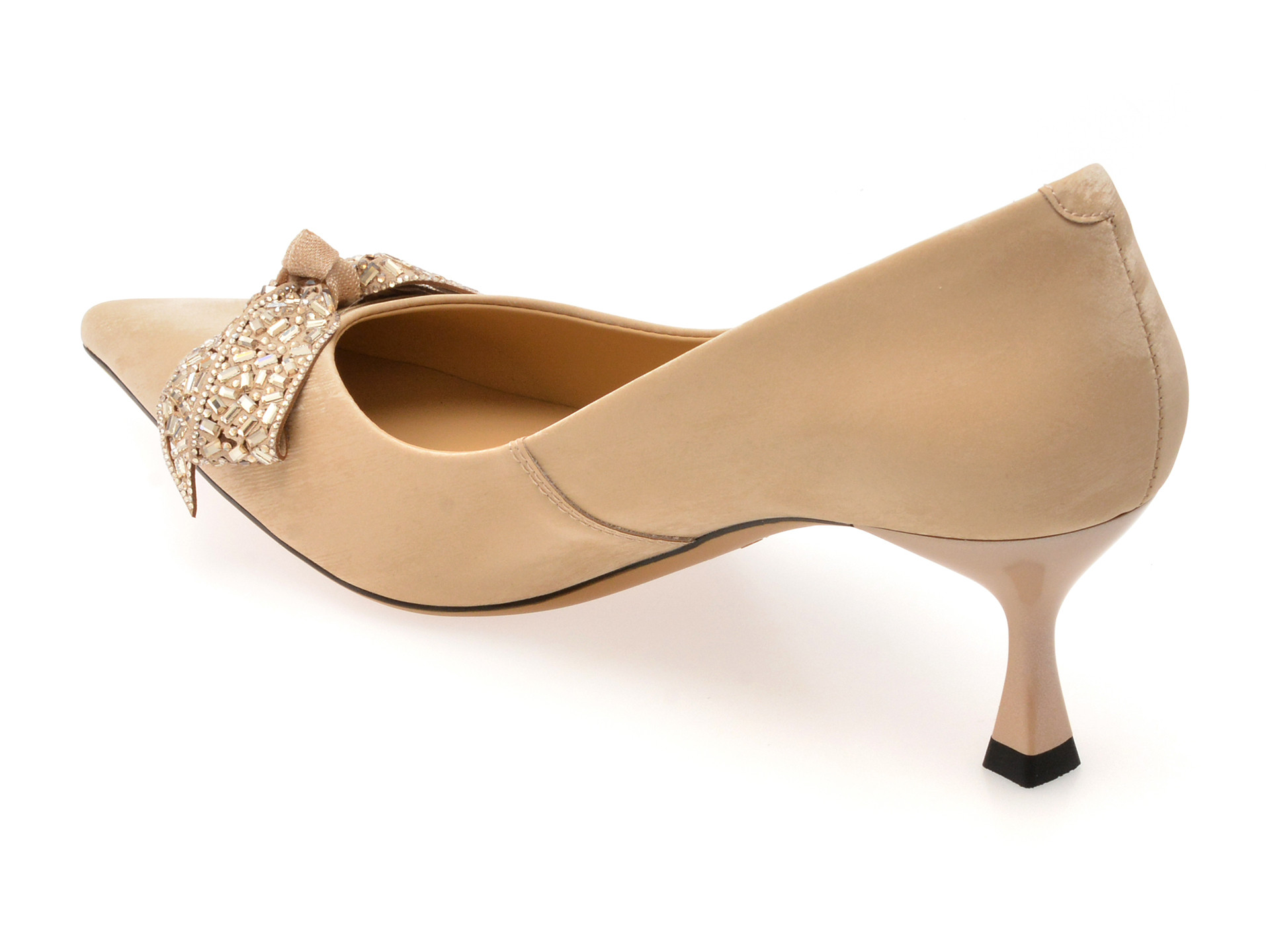 Pantofi eleganti EPICA aurii, 65057, din piele naturala