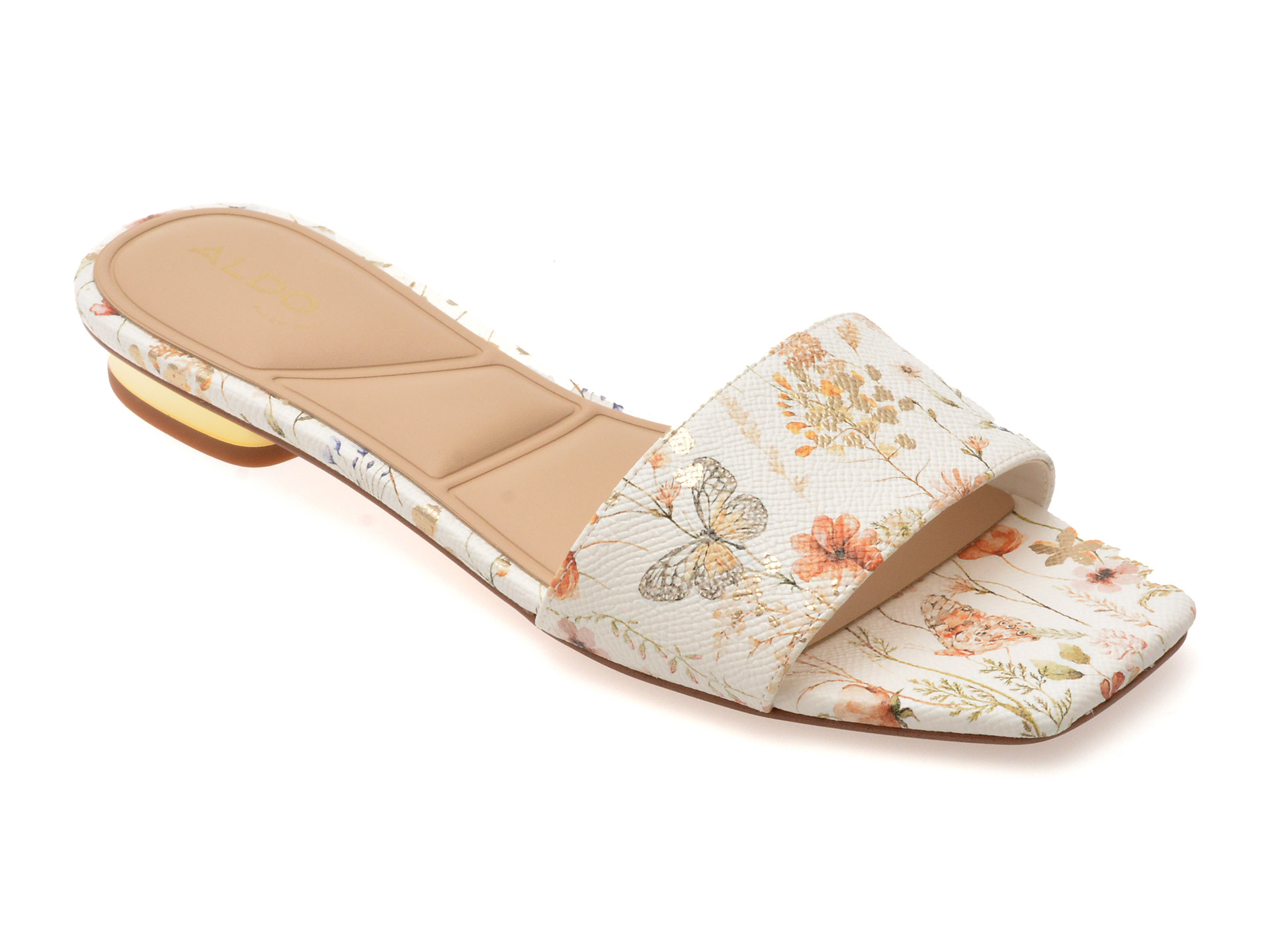 Papuci ALDO multicolor, BRILLIANT 978, din piele ecologica