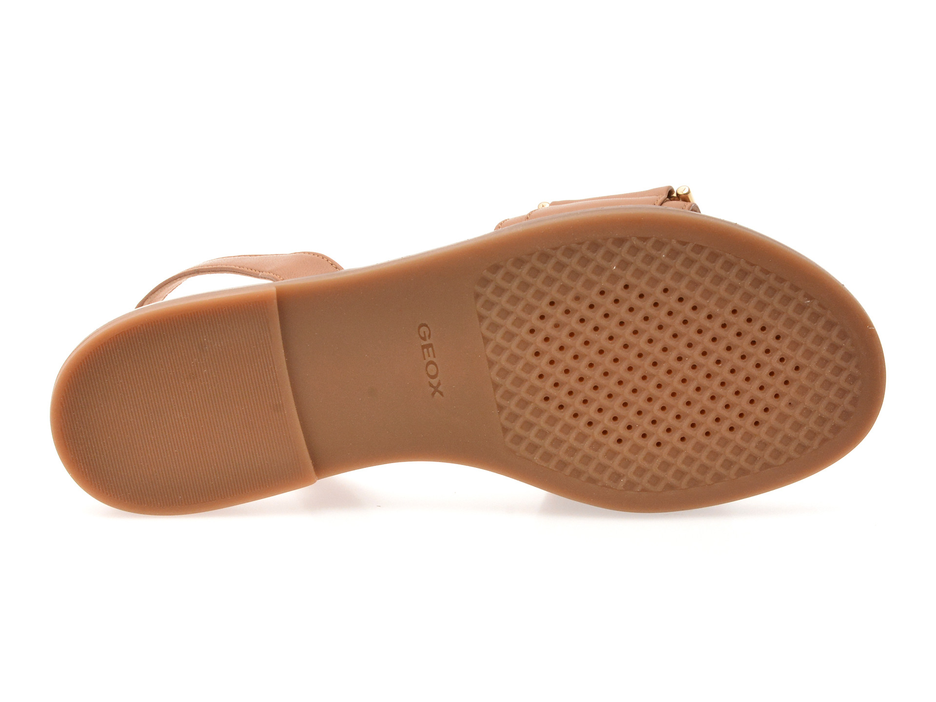 Sandale GEOX maro, D35SDA, din piele naturala