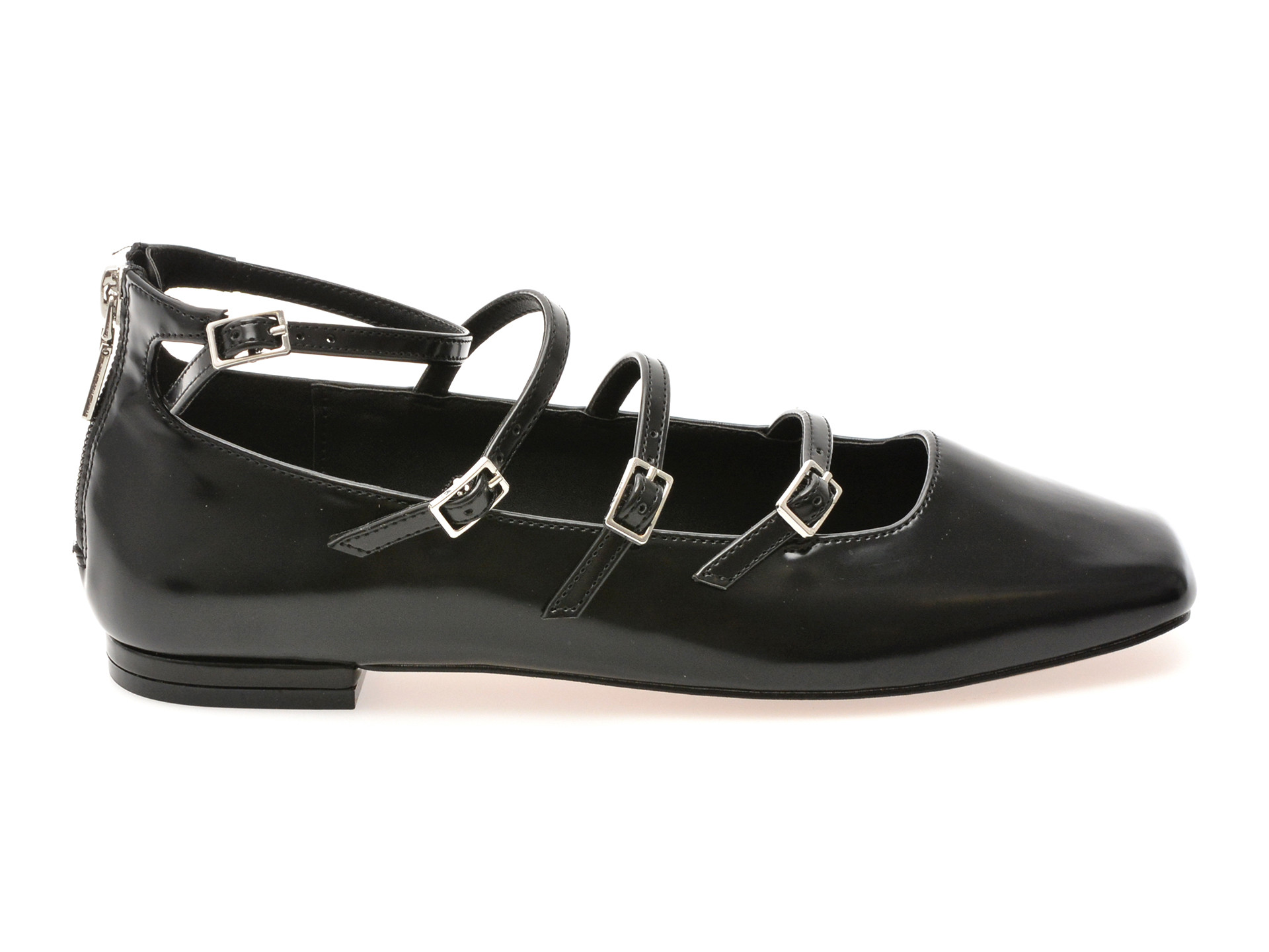 Pantofi ALDO negri, NELTA 001, din piele ecologica