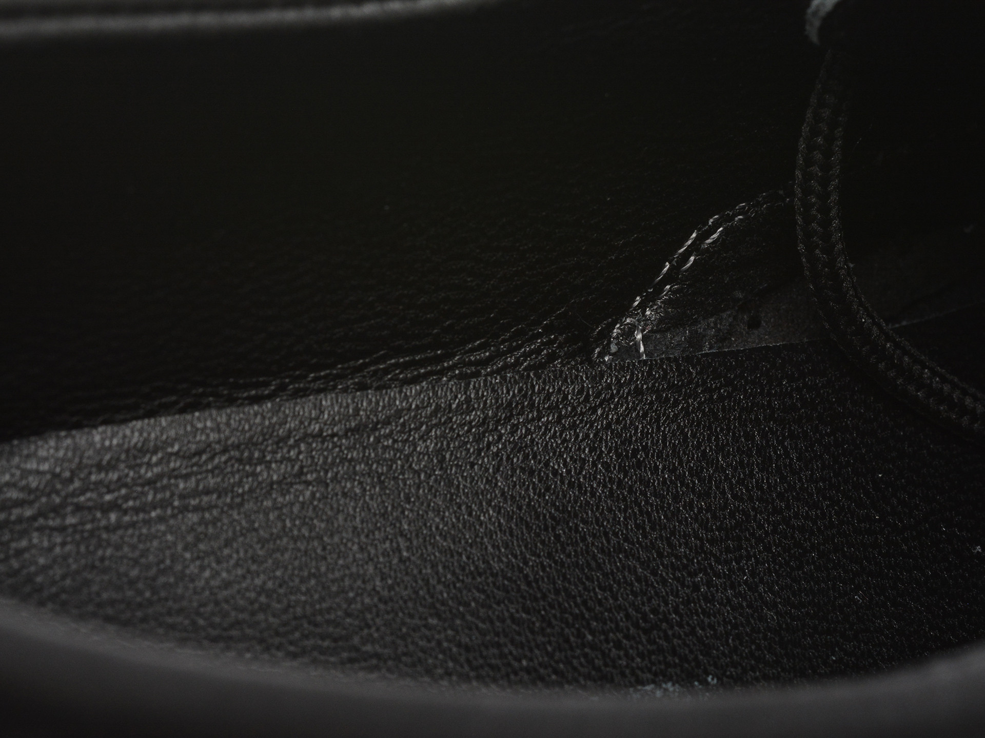 Pantofi OTTER negri, DD046, din piele naturala