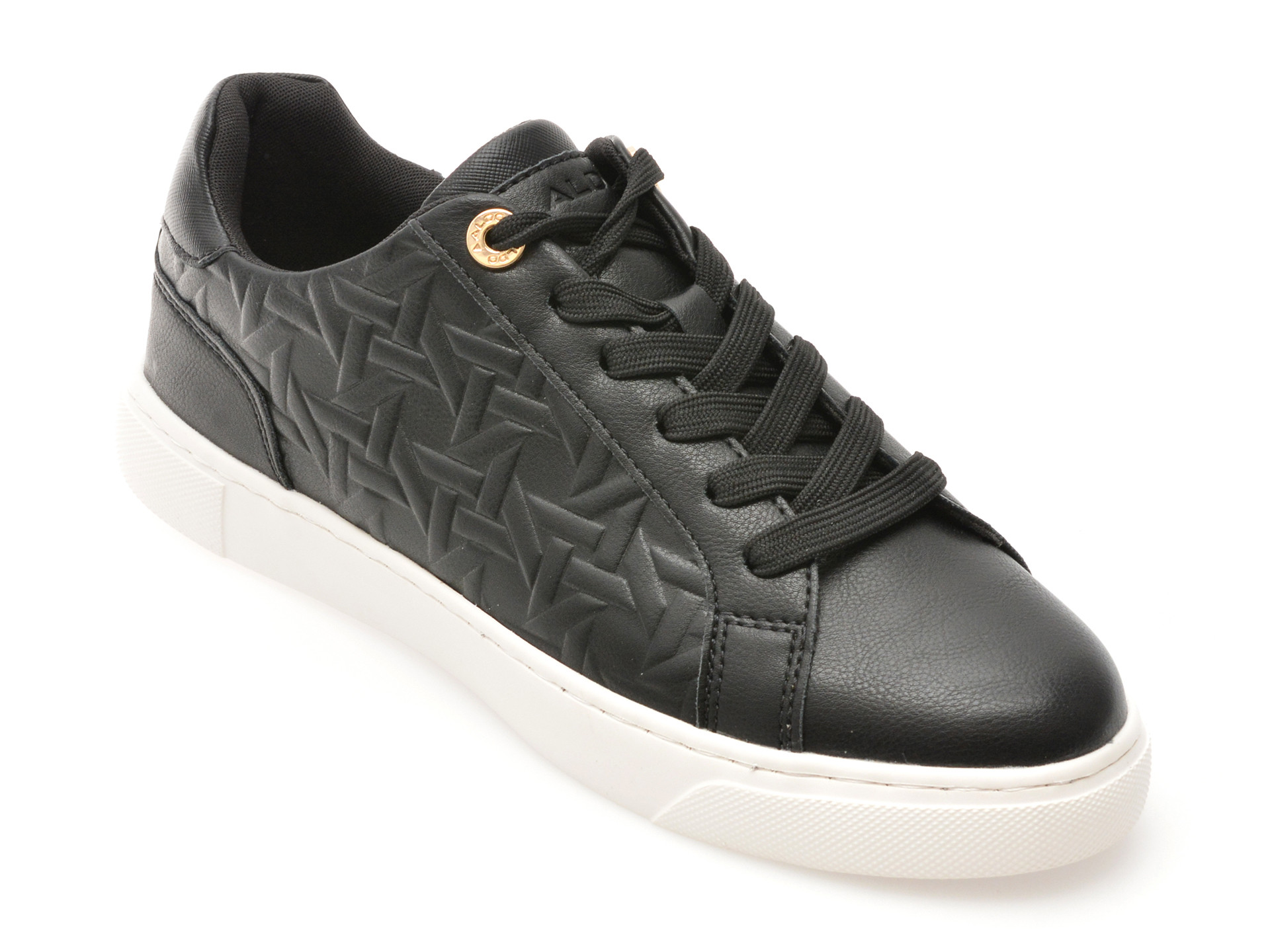 Pantofi sport ALDO negri, CLUBLUX 007, din piele ecologica