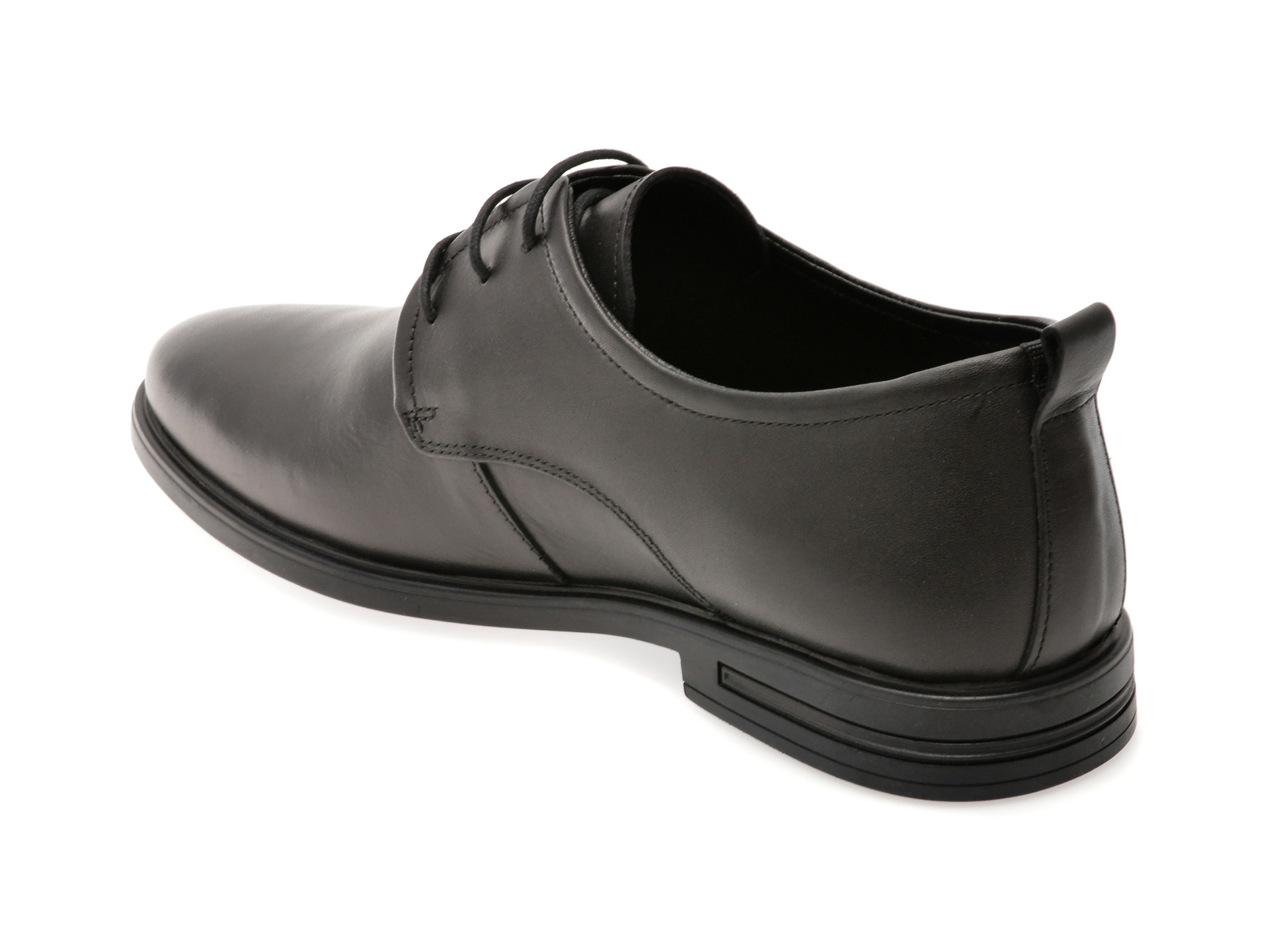 Pantofi eleganti OTTER negri, 1453, din piele naturala