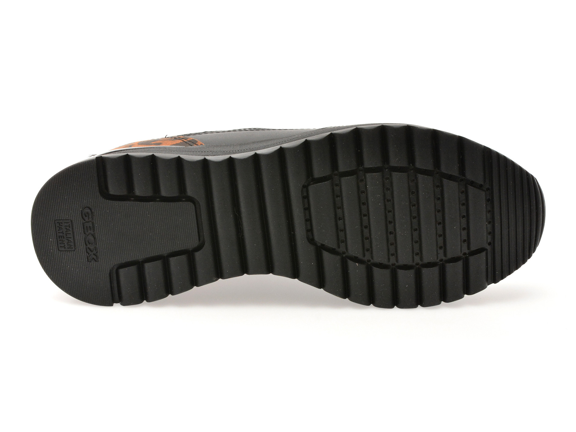 Pantofi sport GEOX negri, D5600A, din piele naturala