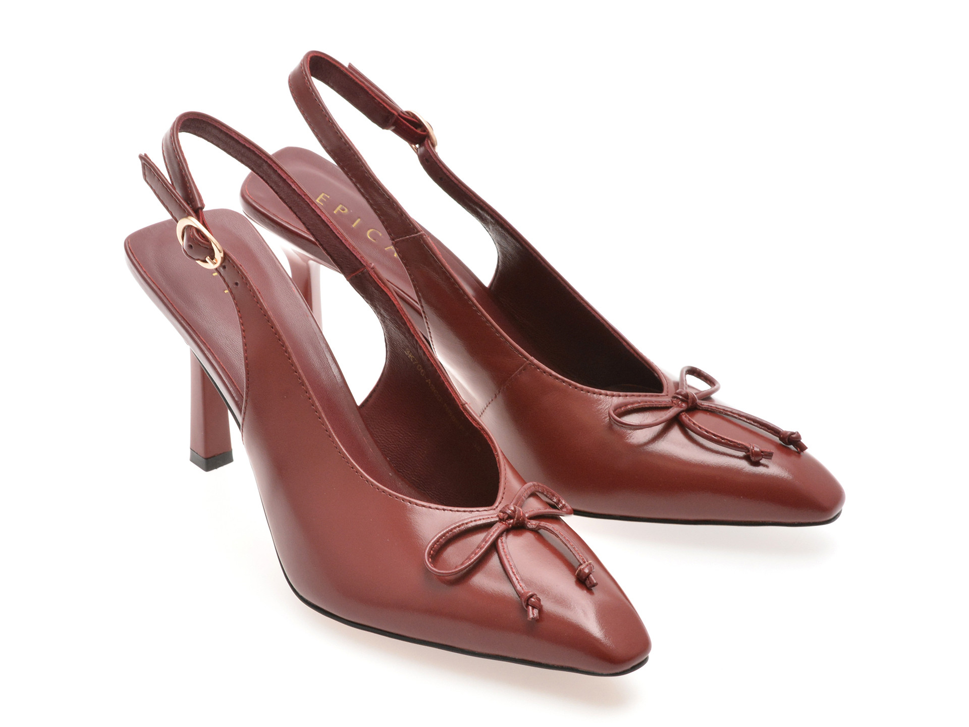 Pantofi eleganti EPICA visinii, 3K706, din piele naturala