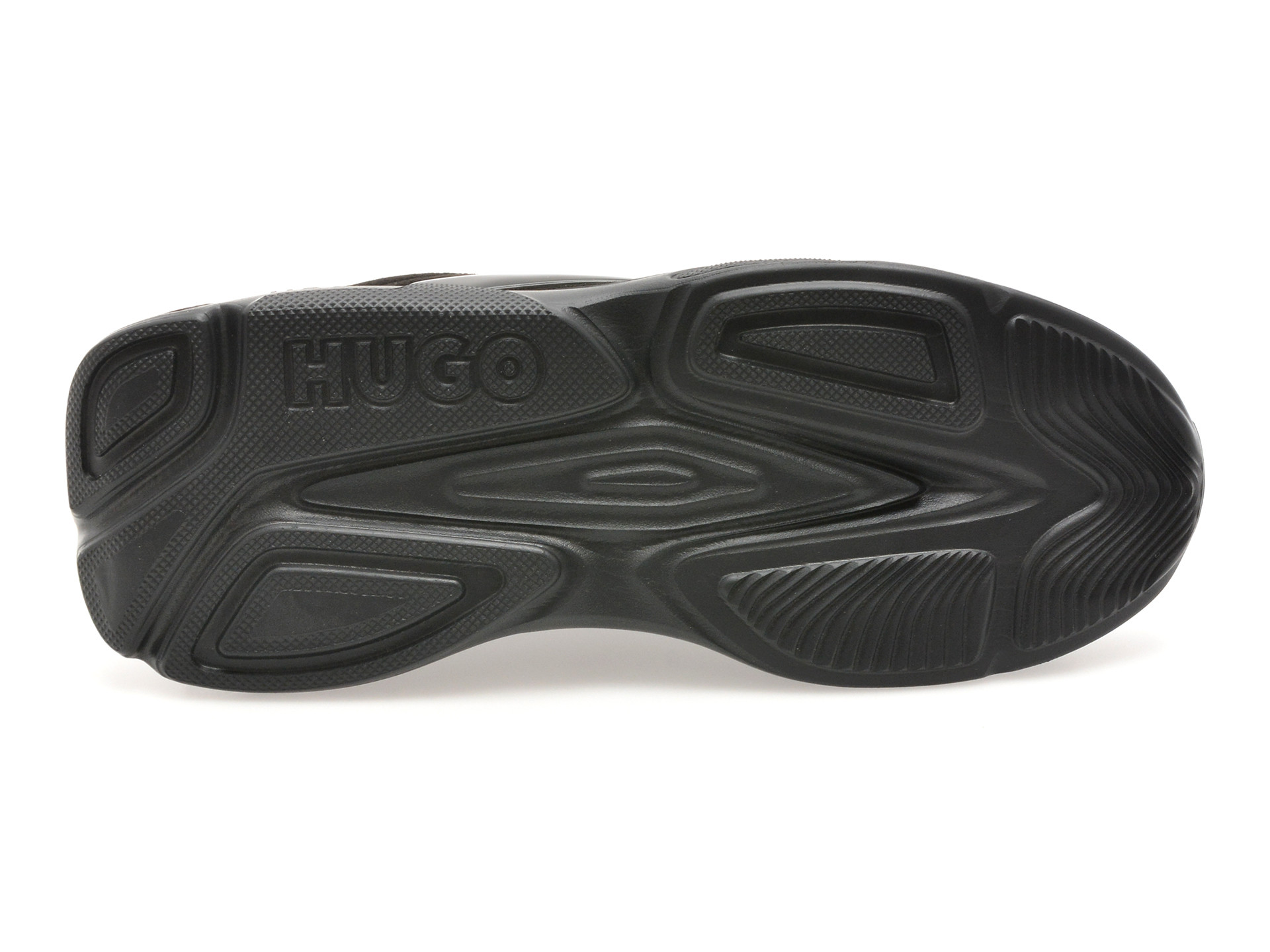 Pantofi sport HUGO negri, 8504, din material textil
