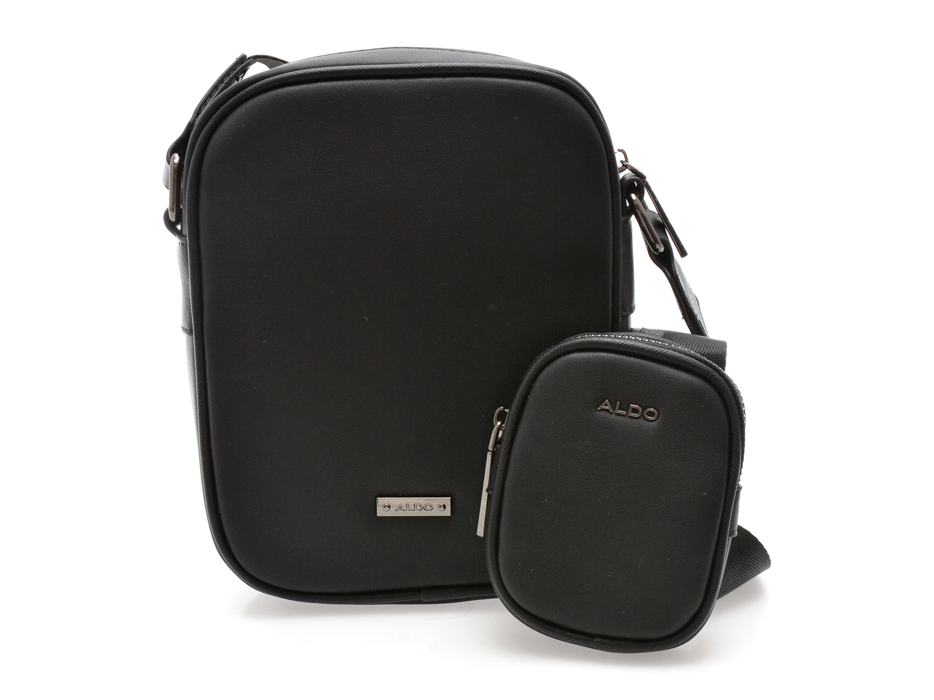 Geanta ALDO neagra, CAIRNIELOAN 009, din piele ecologica