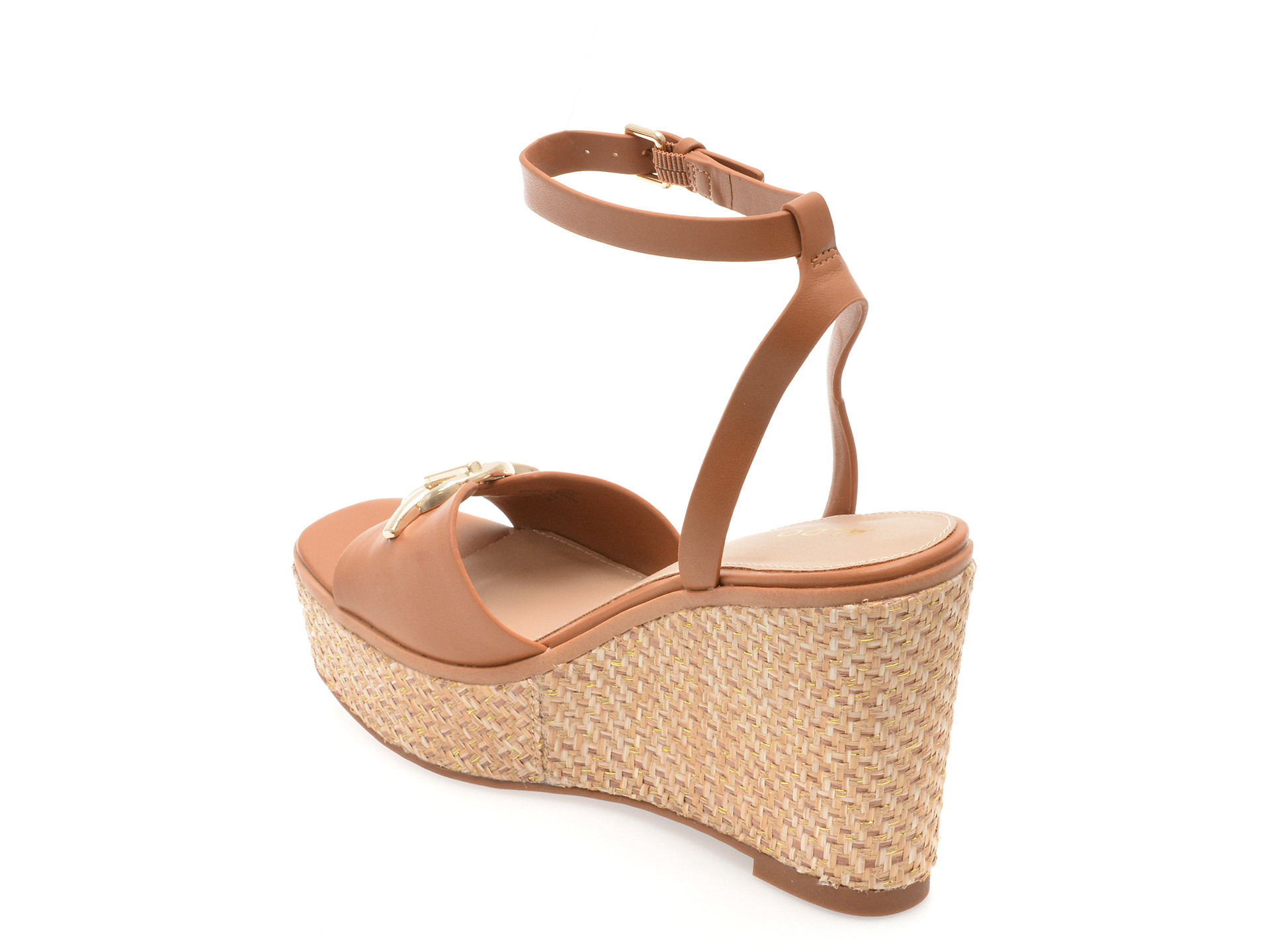 Sandale ALDO maro, YBYLIN 210, din piele ecologica