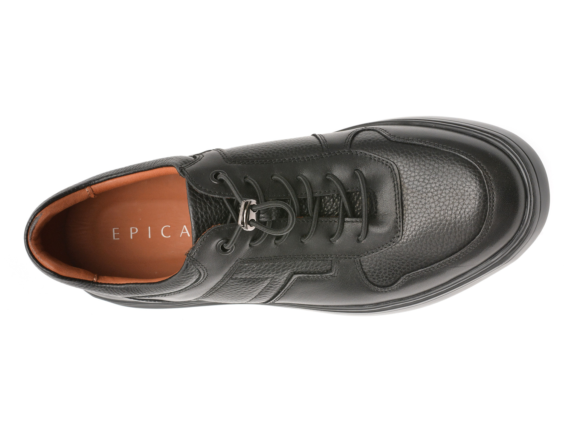 Pantofi sport epica negri mu115 din piele naturala