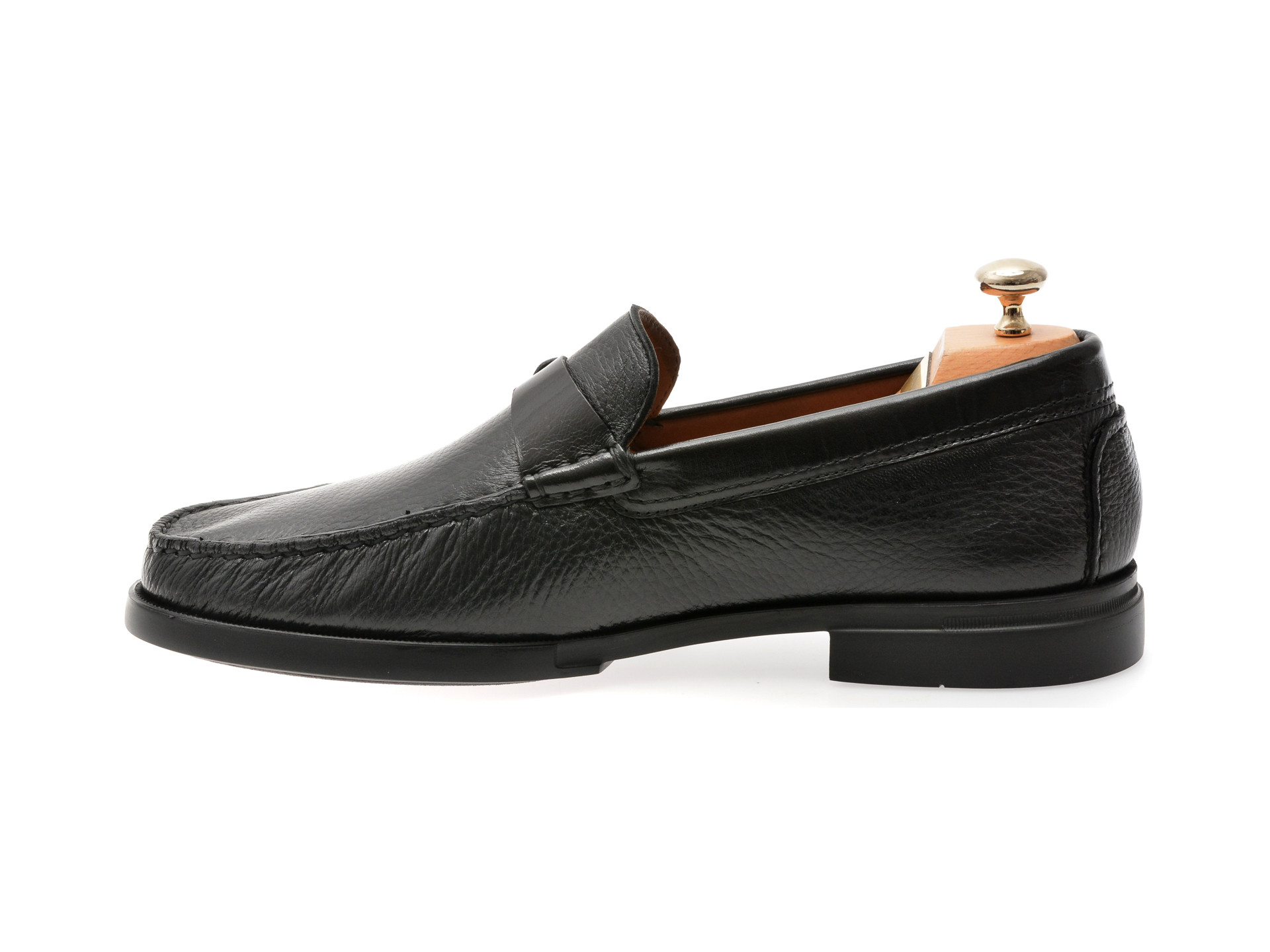 Mocasini eleganti LE COLONEL negri, 482134, din piele naturala