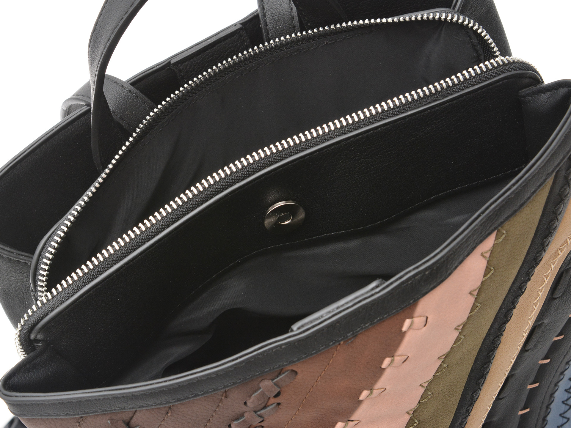 Geanta DESIGUAL maro, WAKP09, din piele ecologica