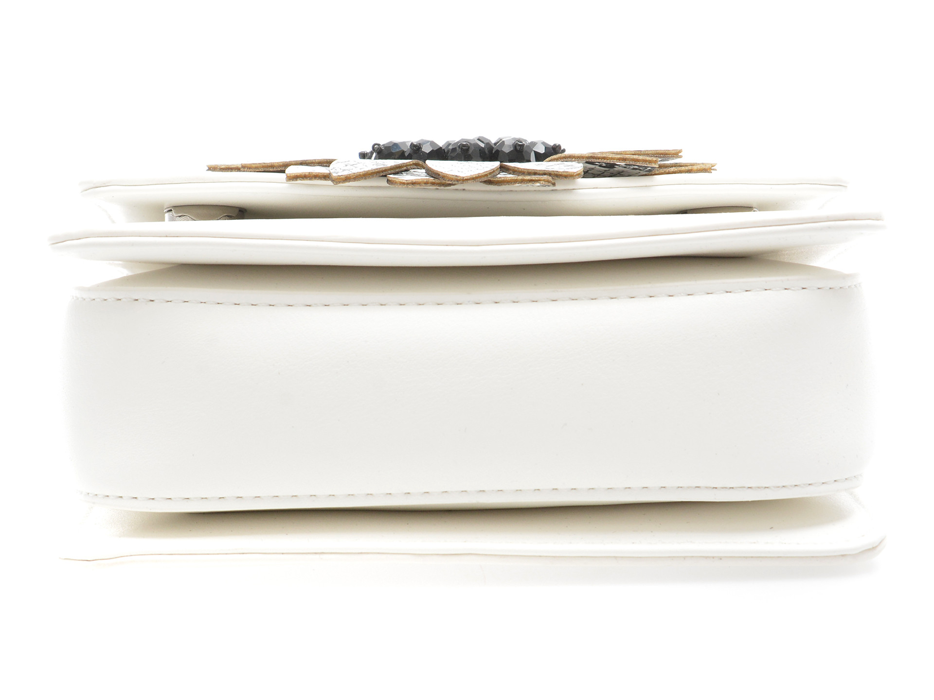 Geanta EPICA alba, 718, din piele ecologica