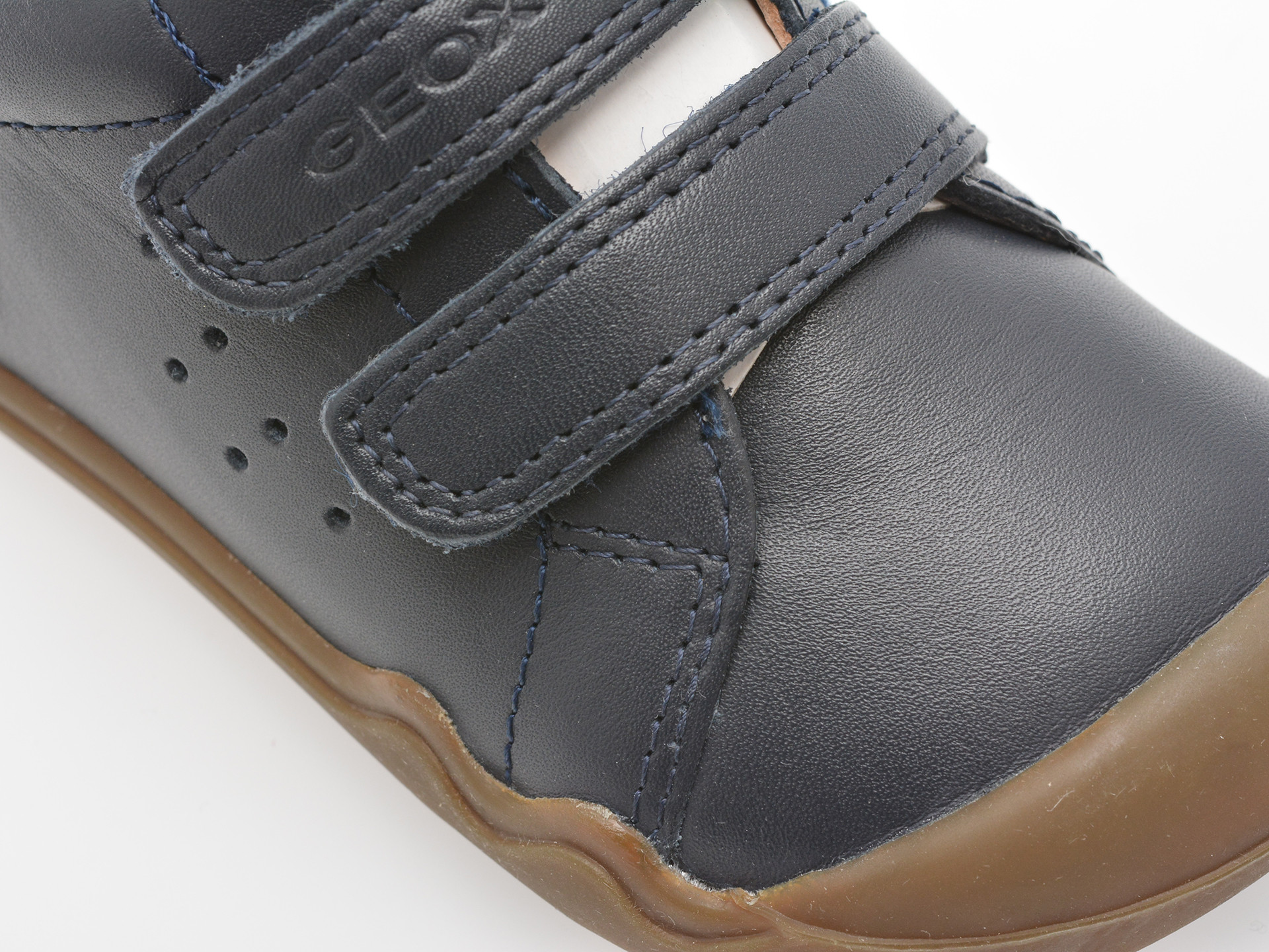 Pantofi sport GEOX bleumarin, B465WA, din piele naturala