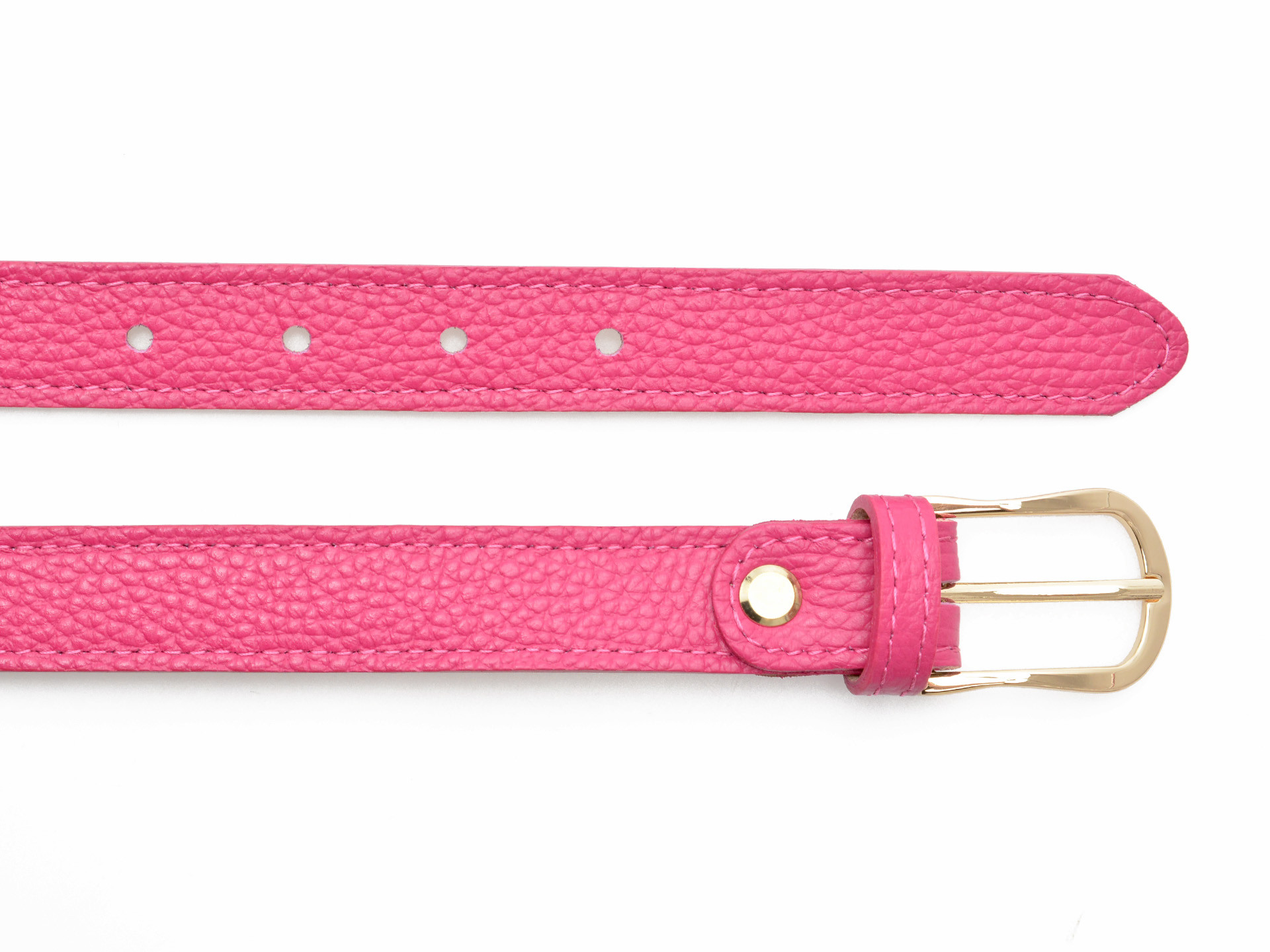 Curea EPICA fucsia, F33, din piele naturala