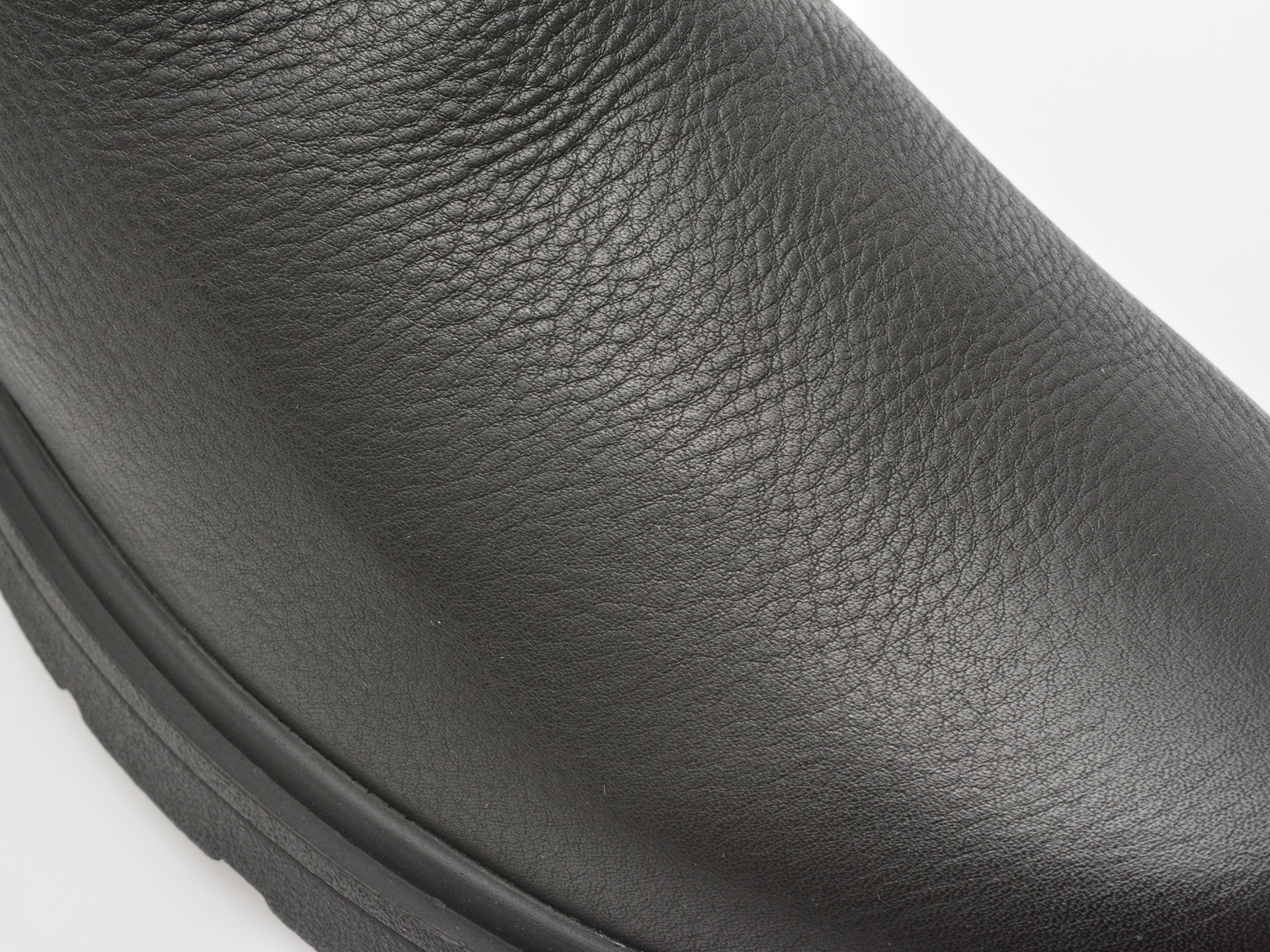 Ghete GEOX negre, U36D1C, din piele naturala