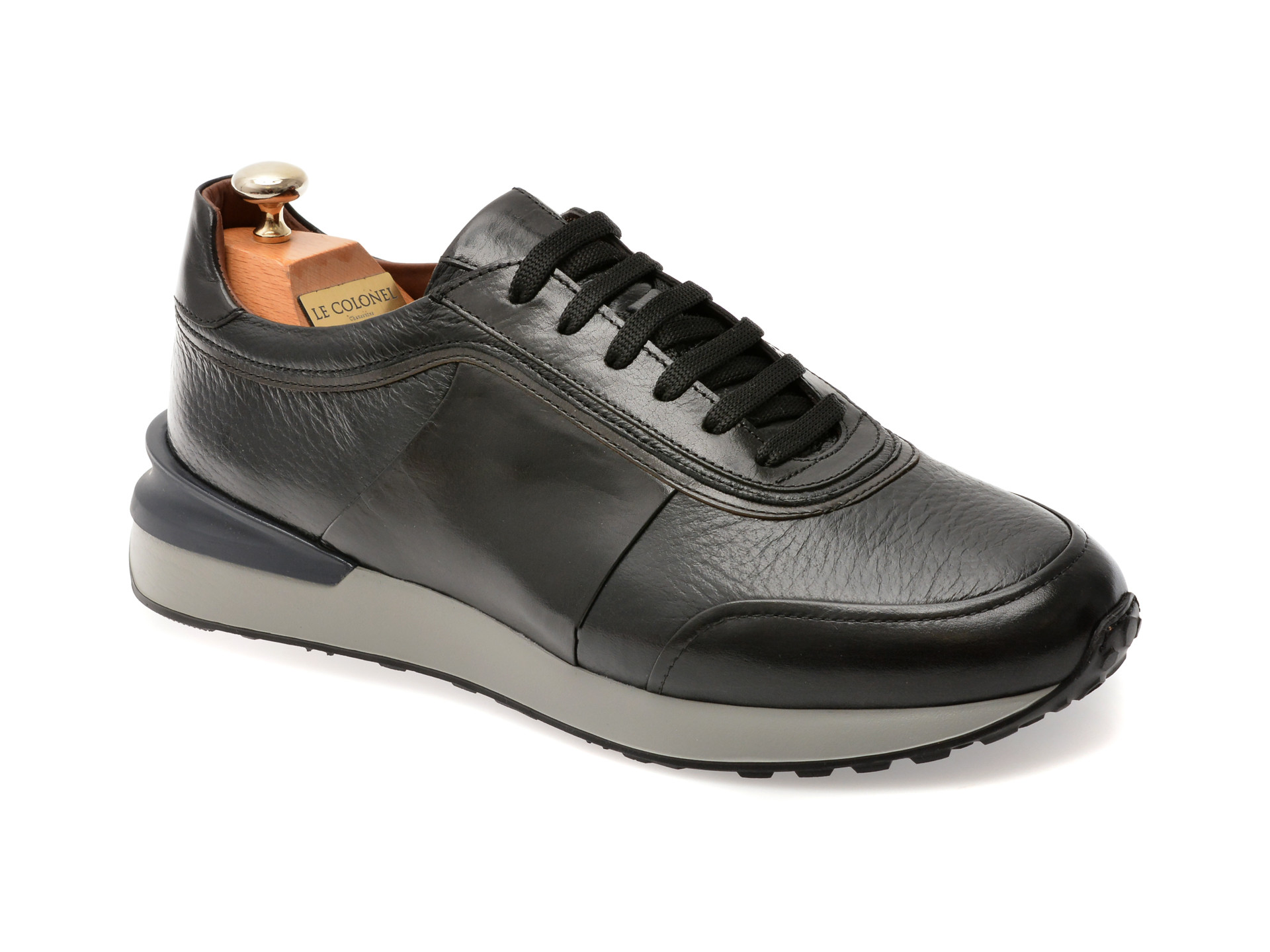 Pantofi sport LE COLONEL negri, 66429, din piele naturala