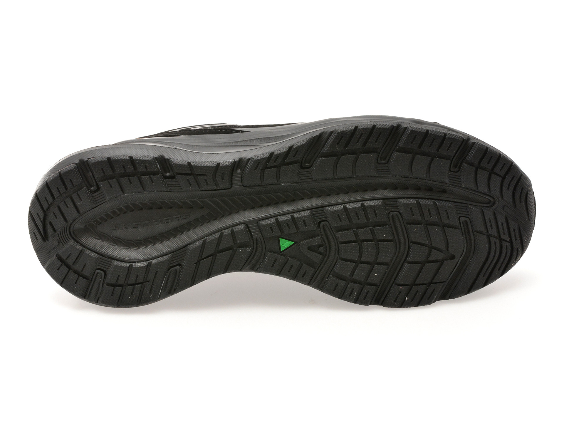 Pantofi sport SKECHERS negri, EDGERIDE, din material textil