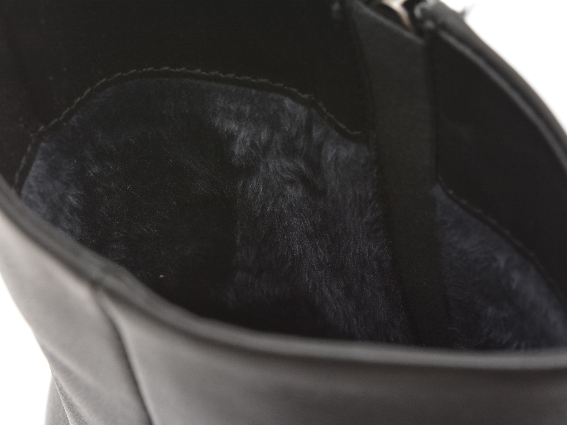 Ghete ALDO negre, D727, din piele naturala