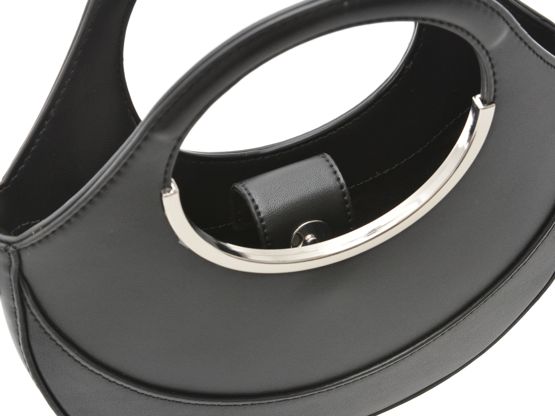 Geanta ALDO neagra, FRENACIA 007, din piele ecologica