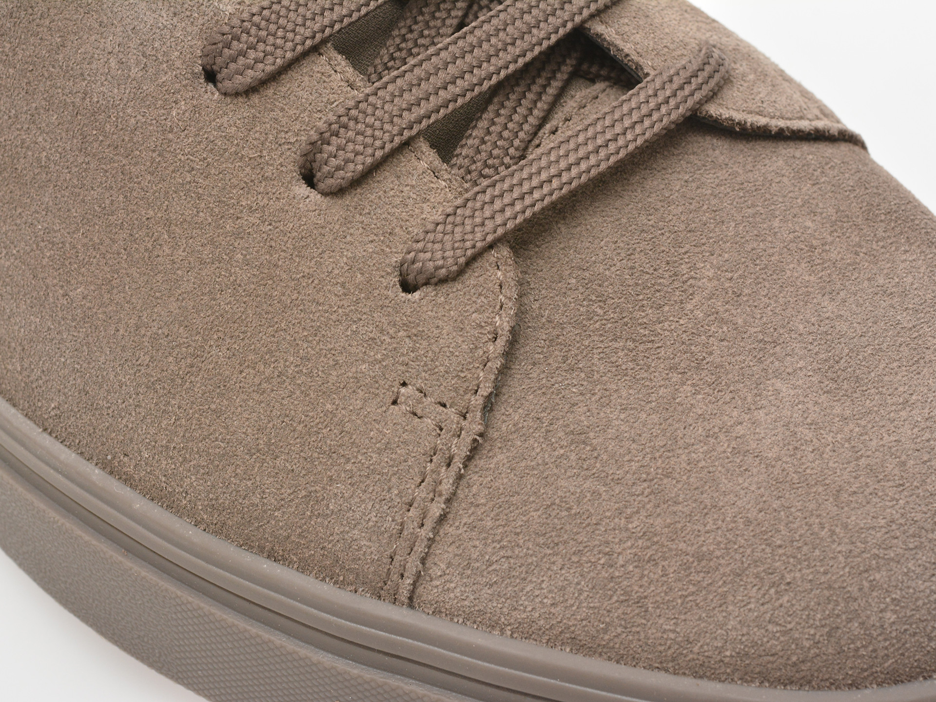 Pantofi sport GEOX gri, U55LDA, din piele intoarsa