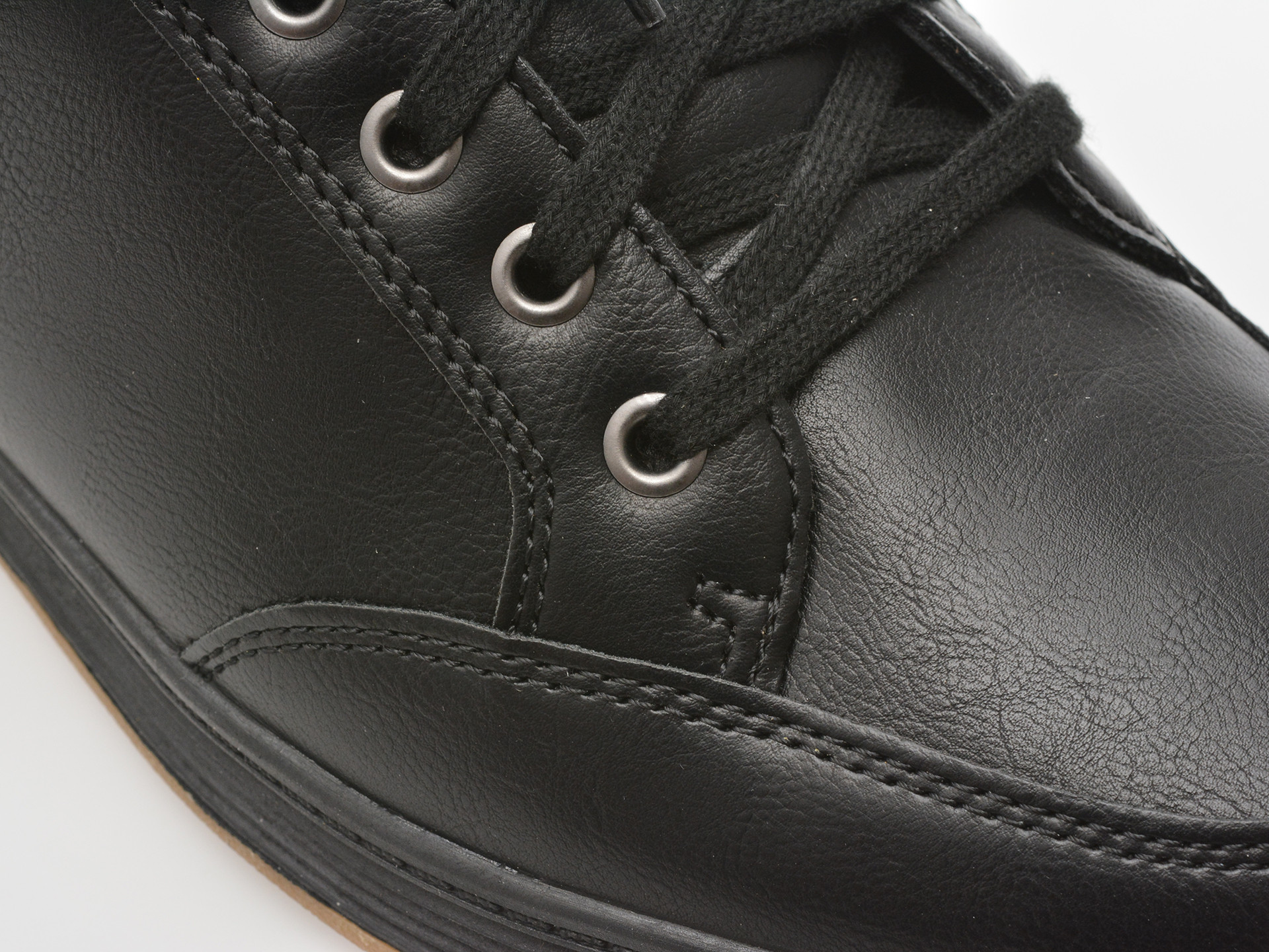 Pantofi sport SKECHERS negri, CAVELL, din piele ecologica