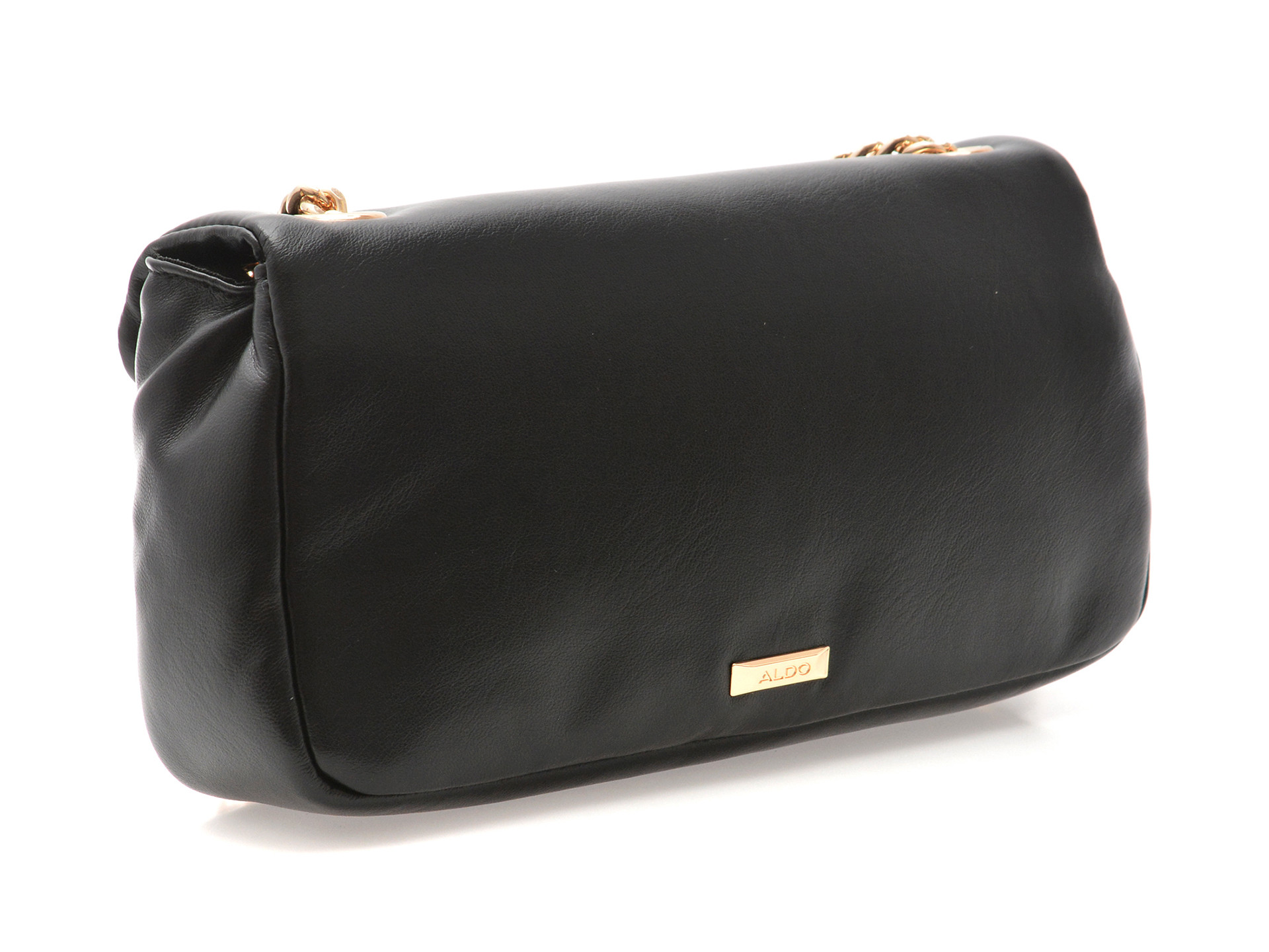 Geanta ALDO neagra, OLYVIA 007, din piele ecologica