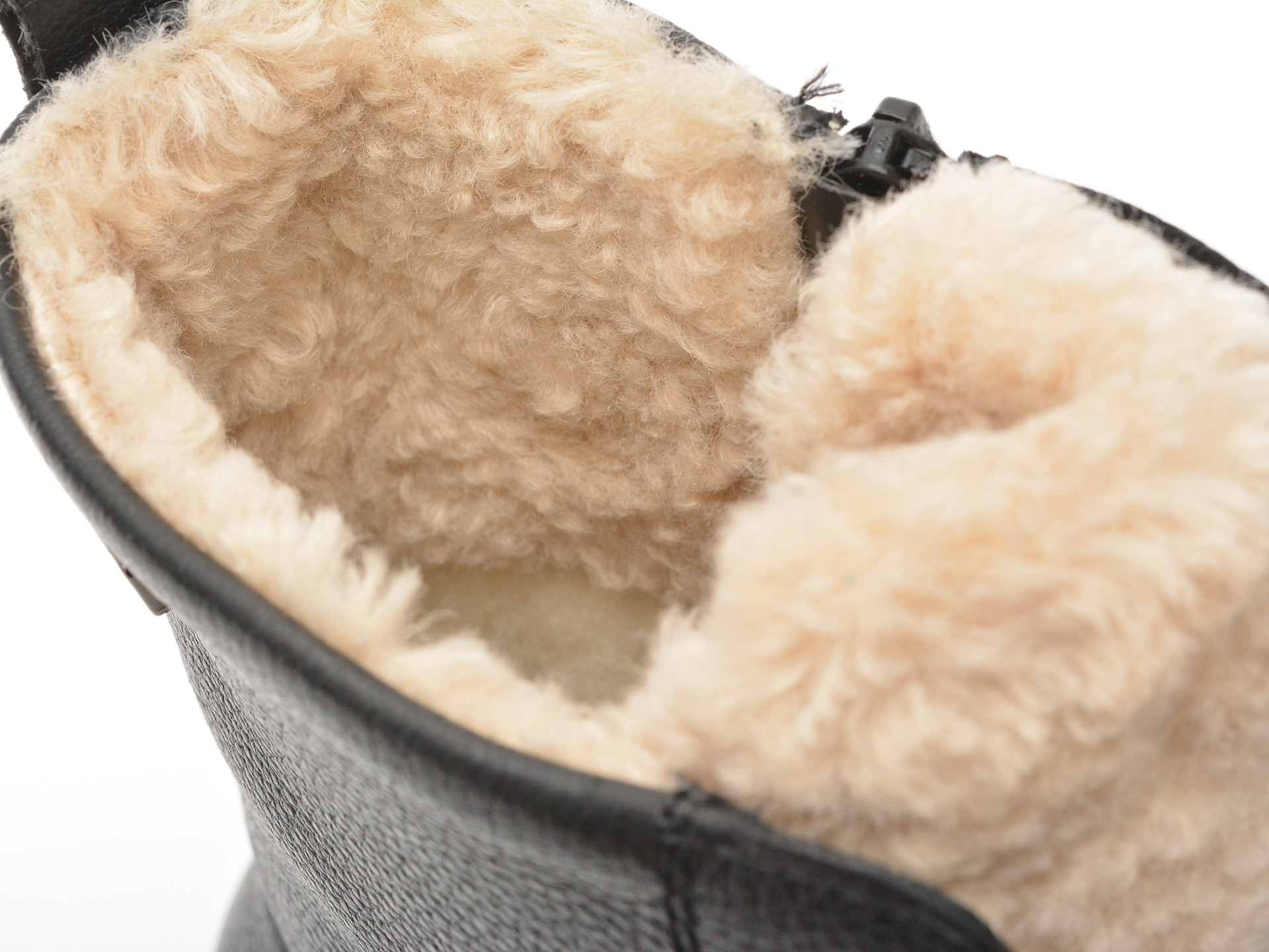 Bocanci REMONTE negri, D3A73, din piele naturala