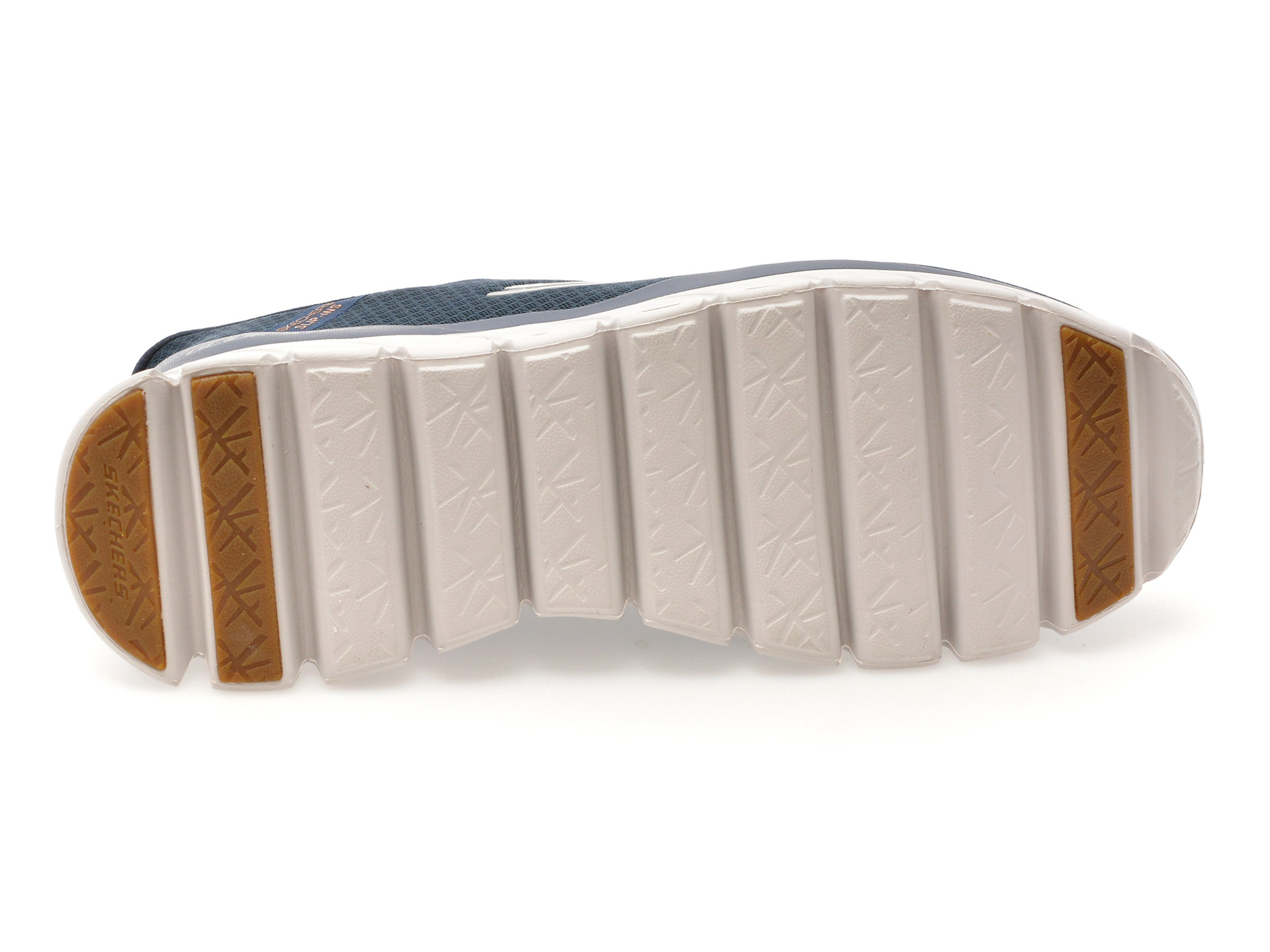 Pantofi sport SKECHERS bleumarin, GLIDE-STEP, din material textil