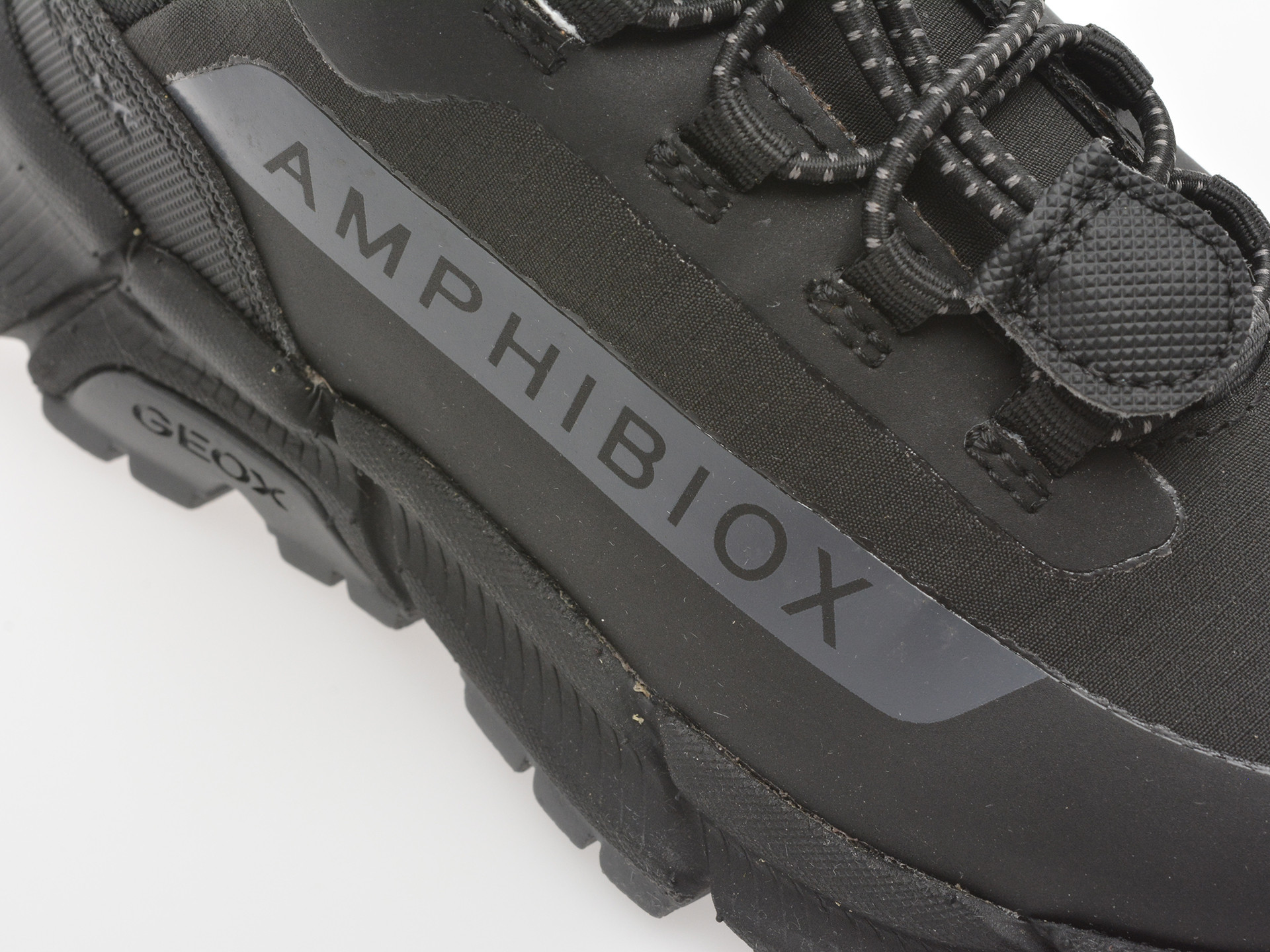 Pantofi sport GEOX negri, J46LCC, din material textil