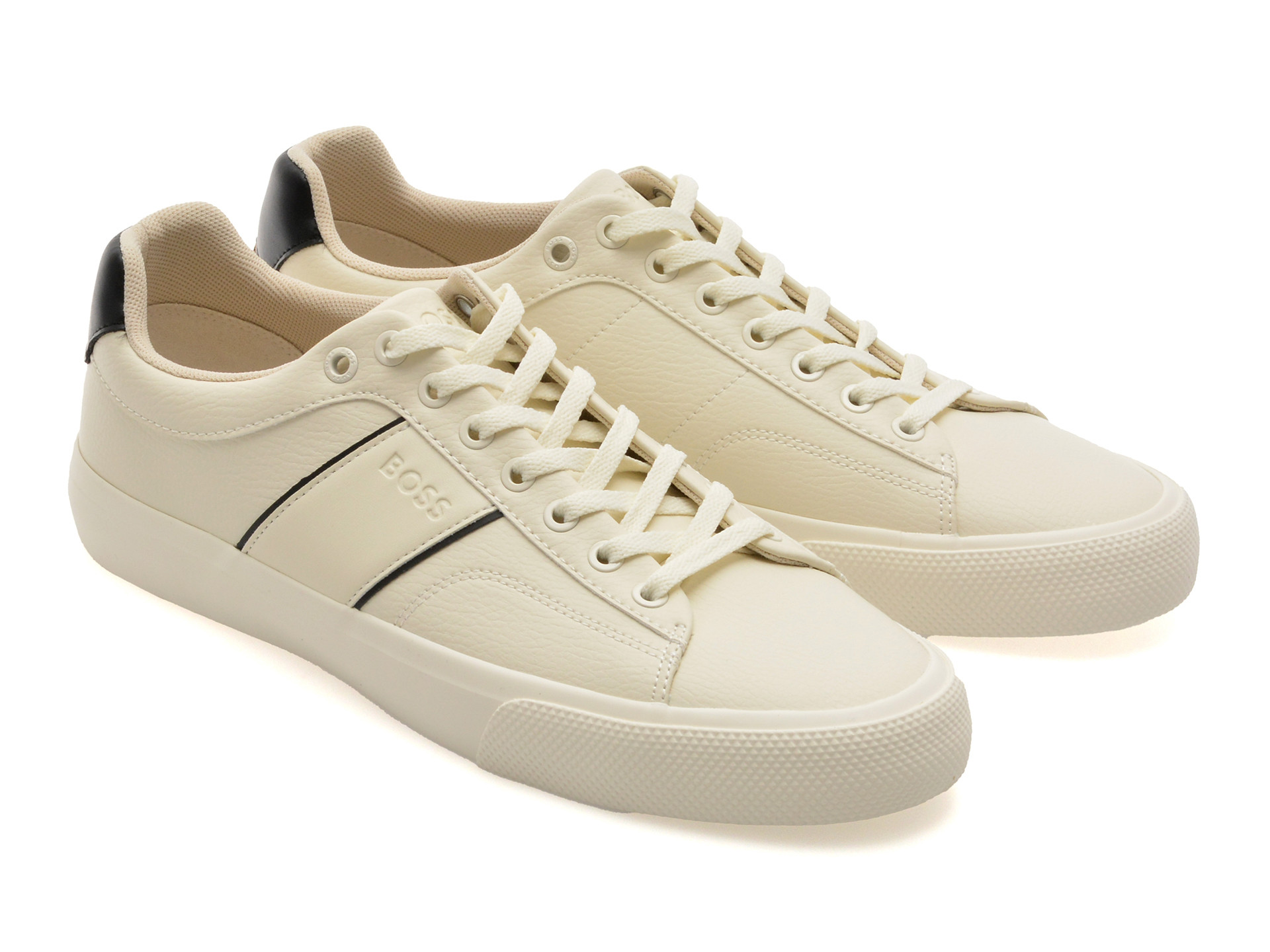 Pantofi sport BOSS bej, 2833, din piele ecologica