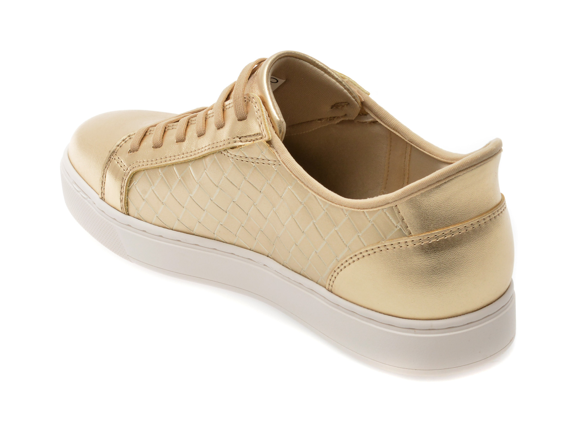 Pantofi sport ALDO aurii, EASYIN 711, din piele ecologica