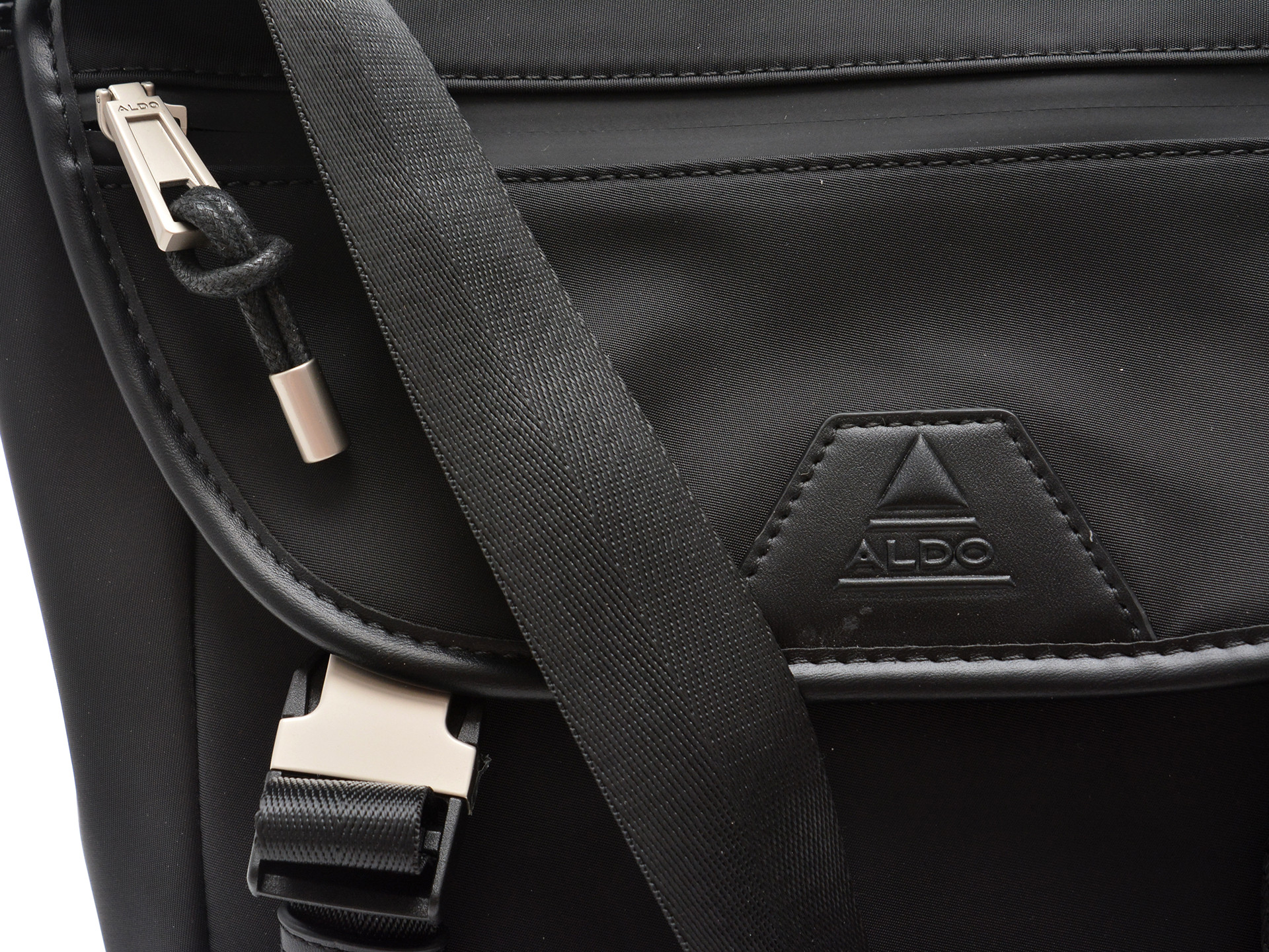 Geanta ALDO neagra, MELINNOR 008, din material textil