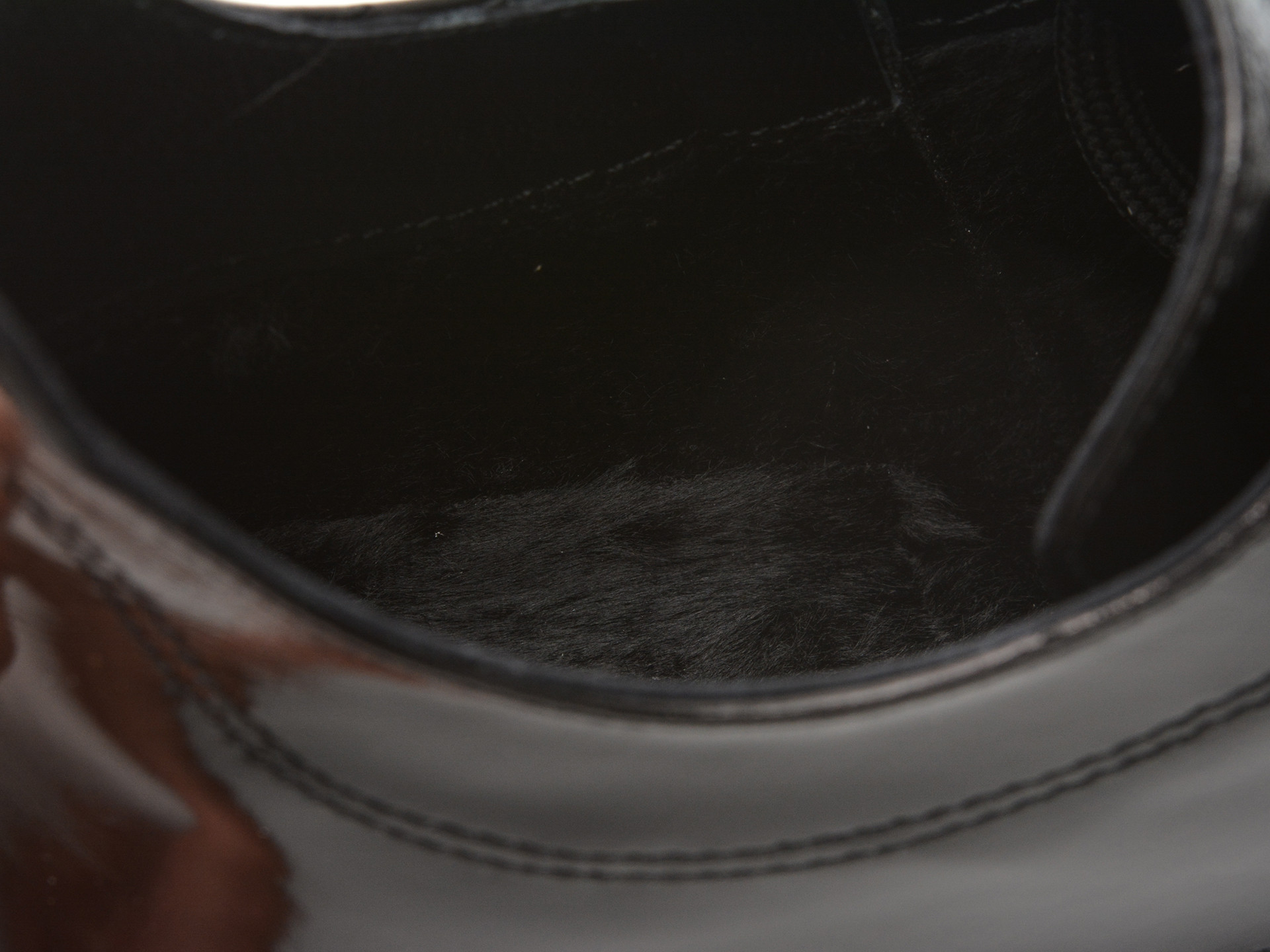 Ghete EPICA negre, 5312091, din piele naturala lacuita