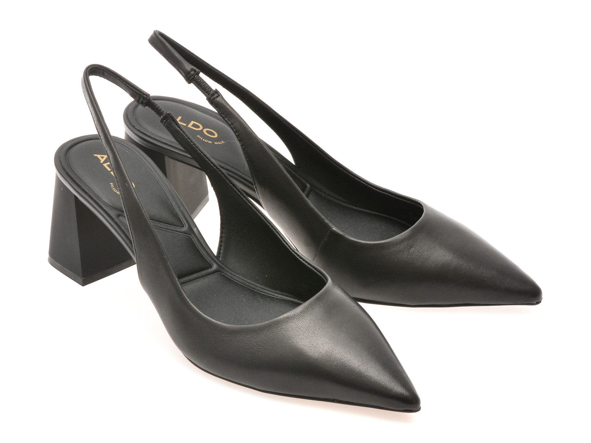 Pantofi ALDO negri, ULIANA 001, din piele naturala