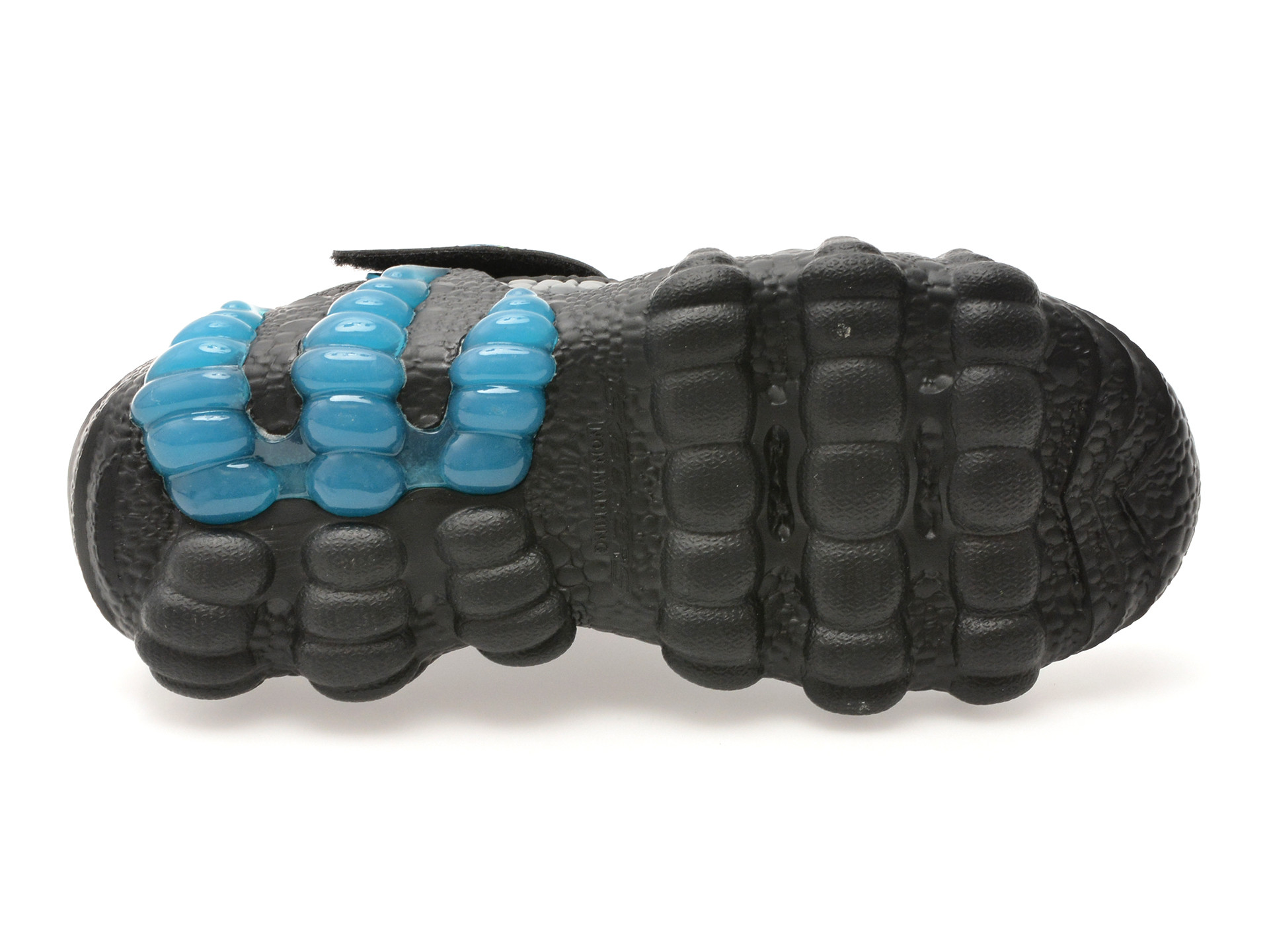 Pantofi sport SKECHERS negri, SKECH-O-SAURUS LIGHTS 2.0, din material textil