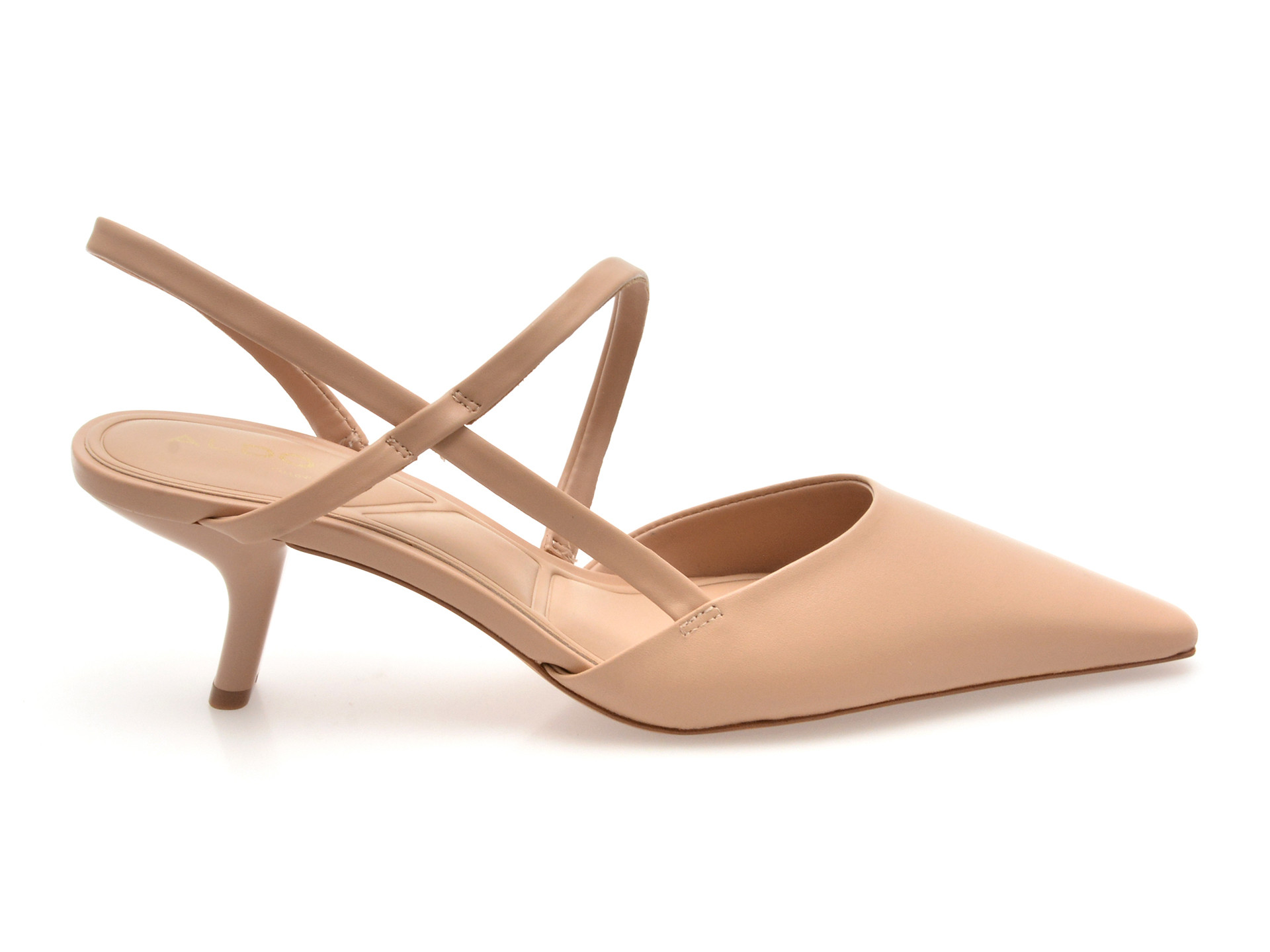 Pantofi eleganti ALDO nude, CORDELA 270, din piele naturala
