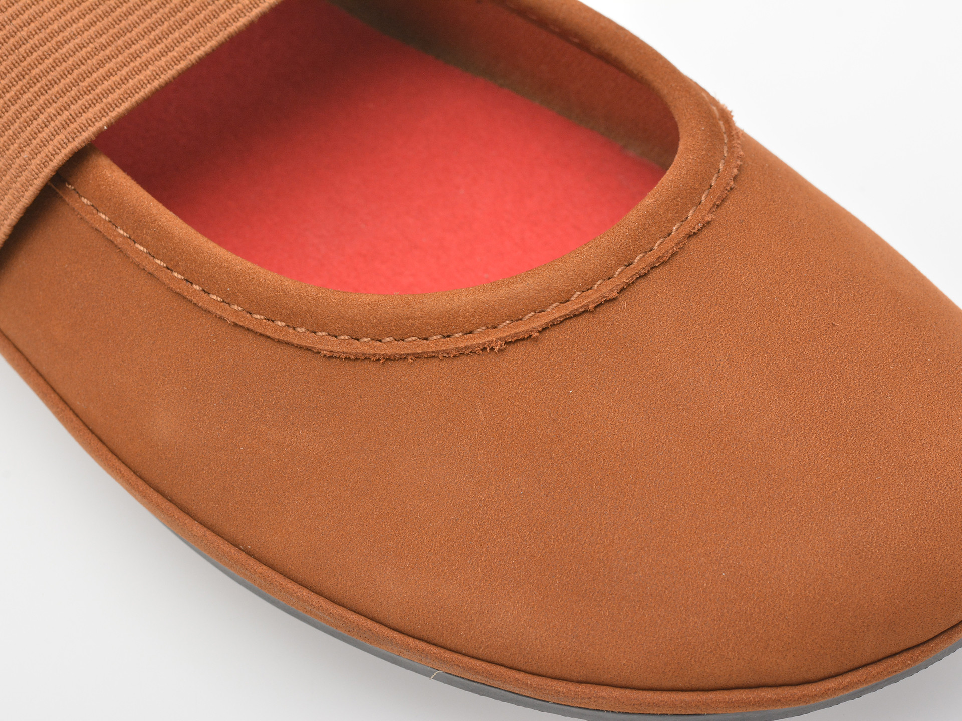 Balerini CAMPER maro, RIGHT, din nabuc