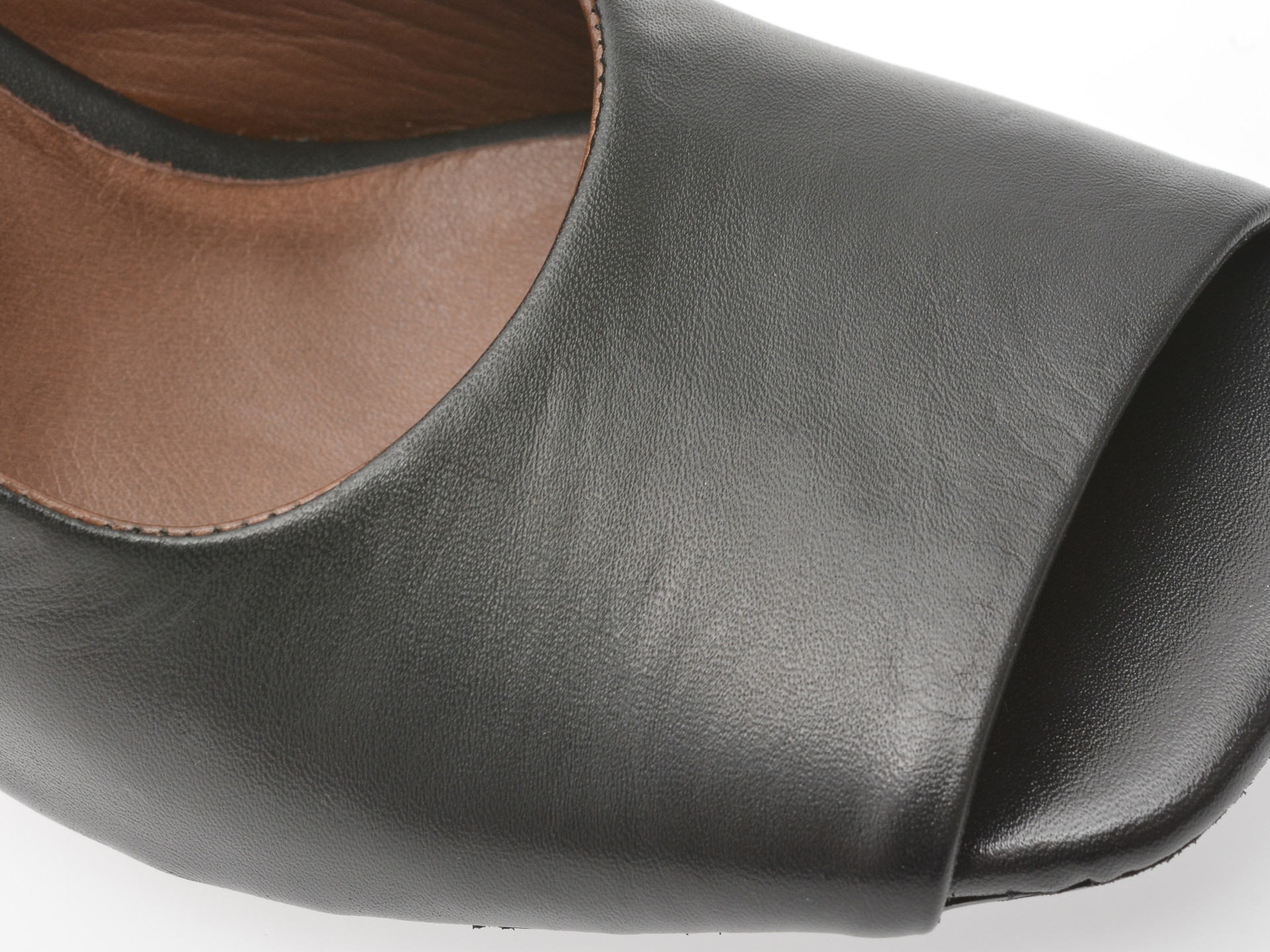 Sandale EPICA negre, 532258, din piele naturala