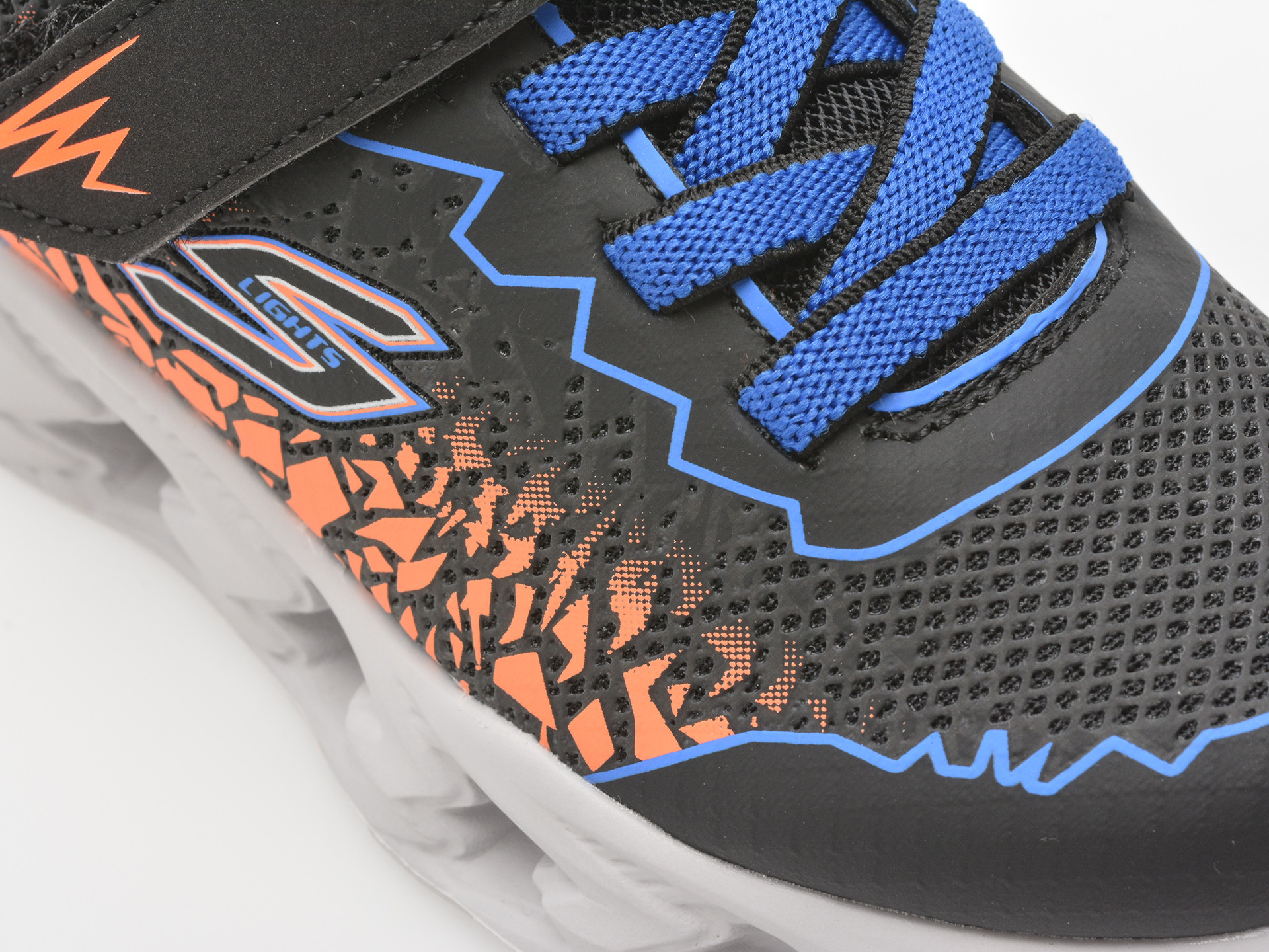 Pantofi sport SKECHERS negri, VORTEX 2.0, din piele ecologica