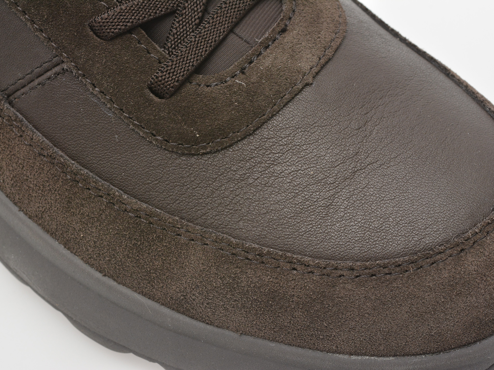 Pantofi sport GEOX maro, U56MPA, din piele naturala