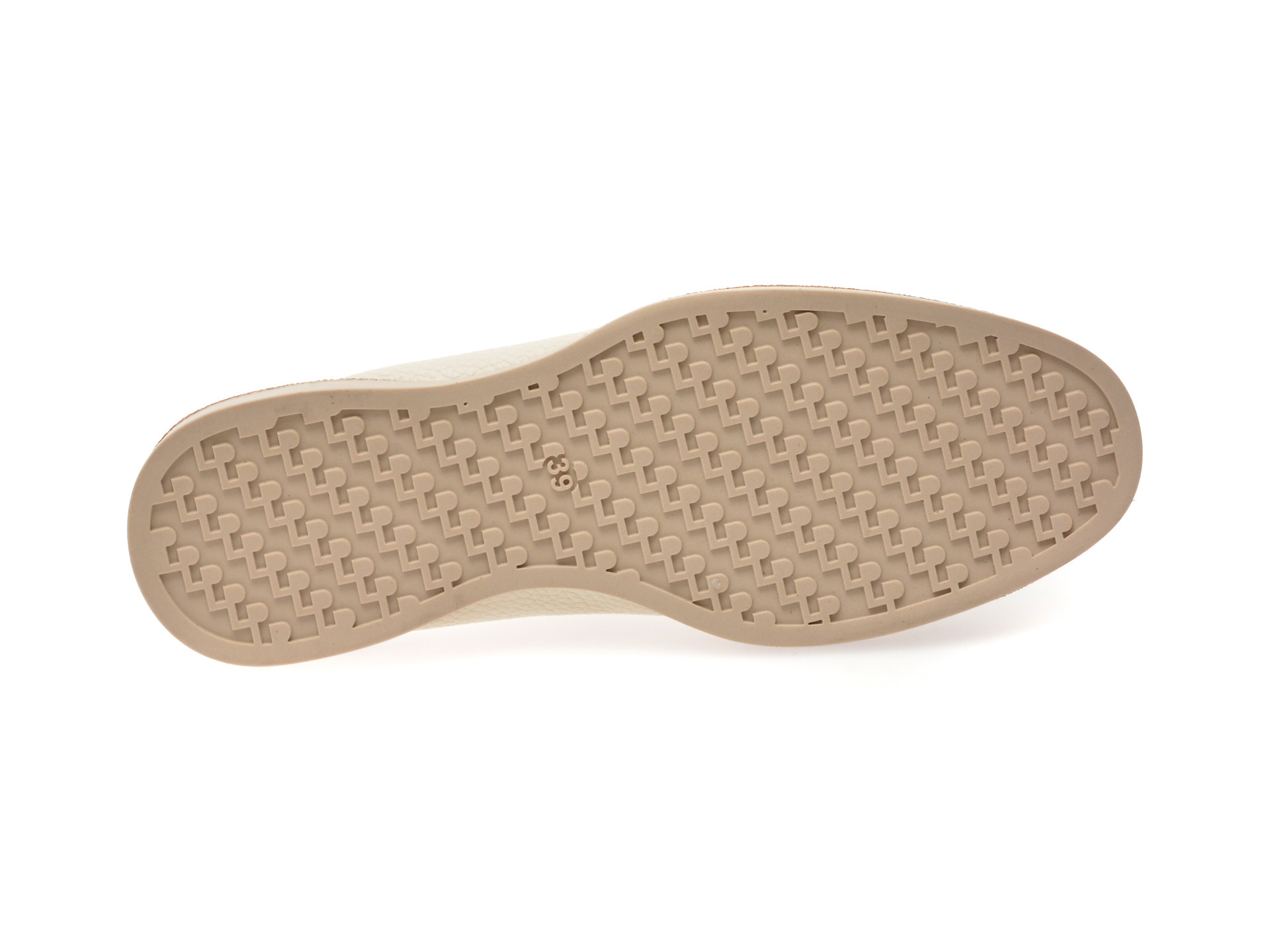 Mocasini EPICA bej, 31491, din piele naturala