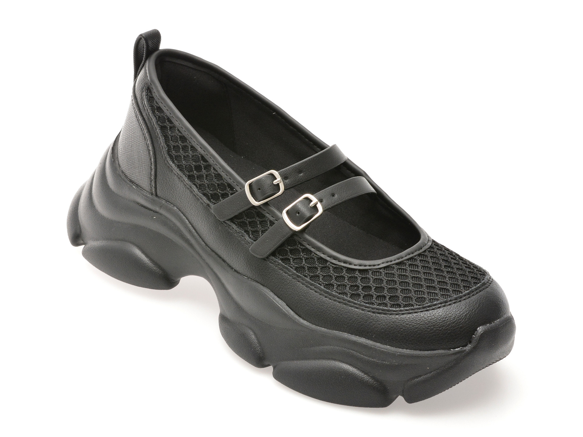 Pantofi ALDO negri, AETHERA 001, din piele ecologica