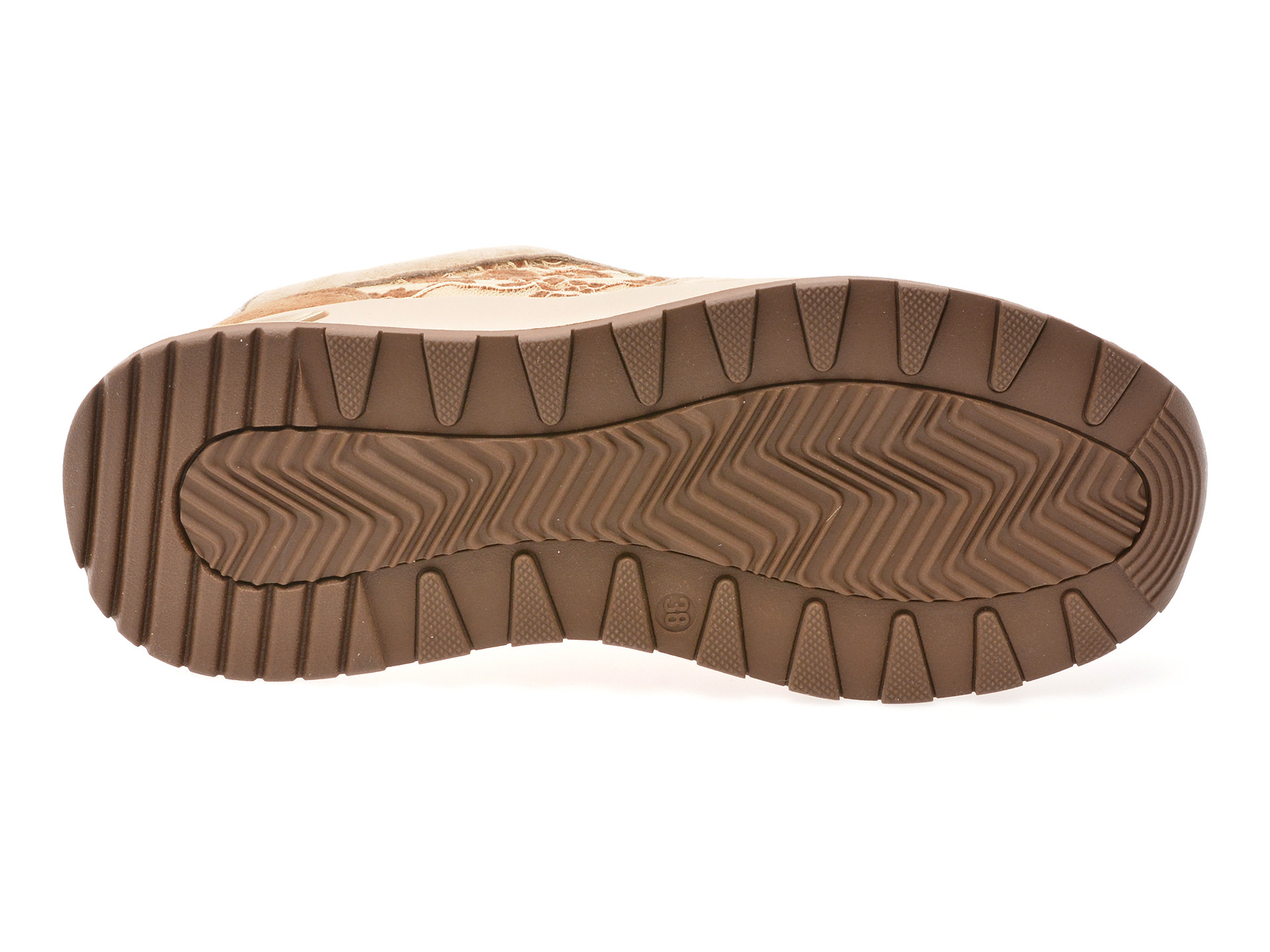 Pantofi sport EPICA nude, QS635, din material textil