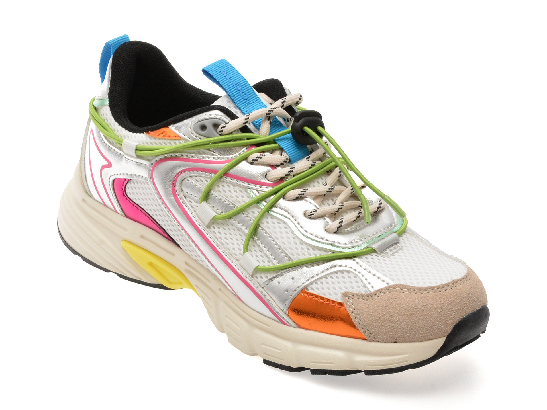 Pantofi sport ALDO albi, CLUBFLY 185, din material textil