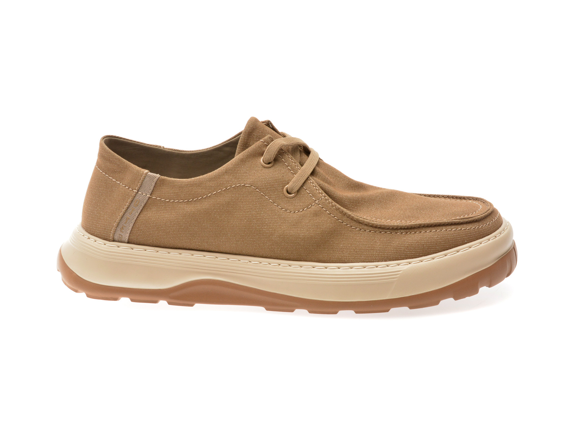 Mocasini OTTER gri, 516001, din material textil