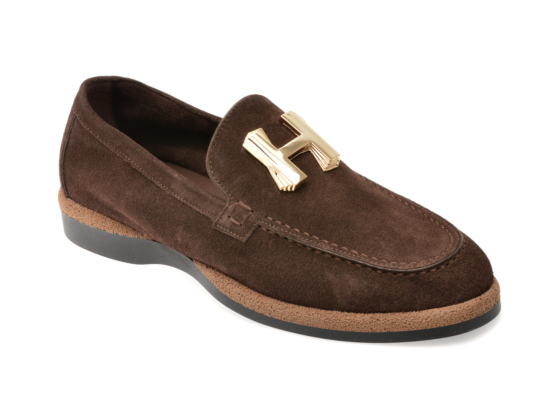 Mocasini EPICA maro, 31491, din piele intoarsa