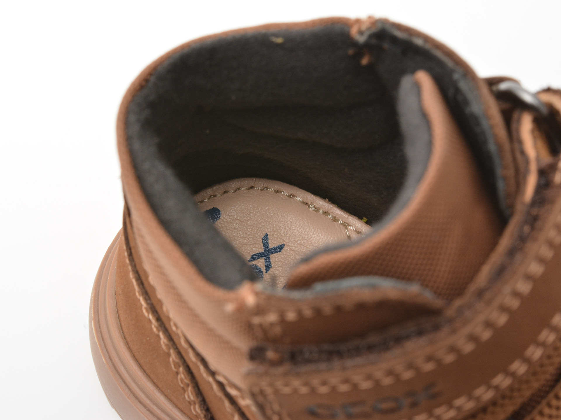 Ghete GEOX maro, B4662B, din nabuc