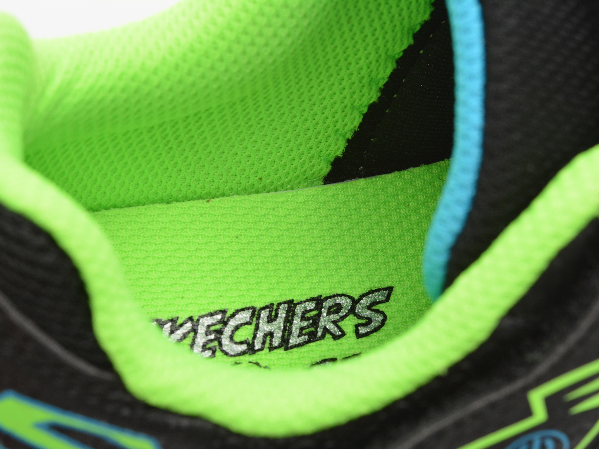 Pantofi sport SKECHERS negri, SKECH-O-SAURUS LIGHTS 2.0, din material textil