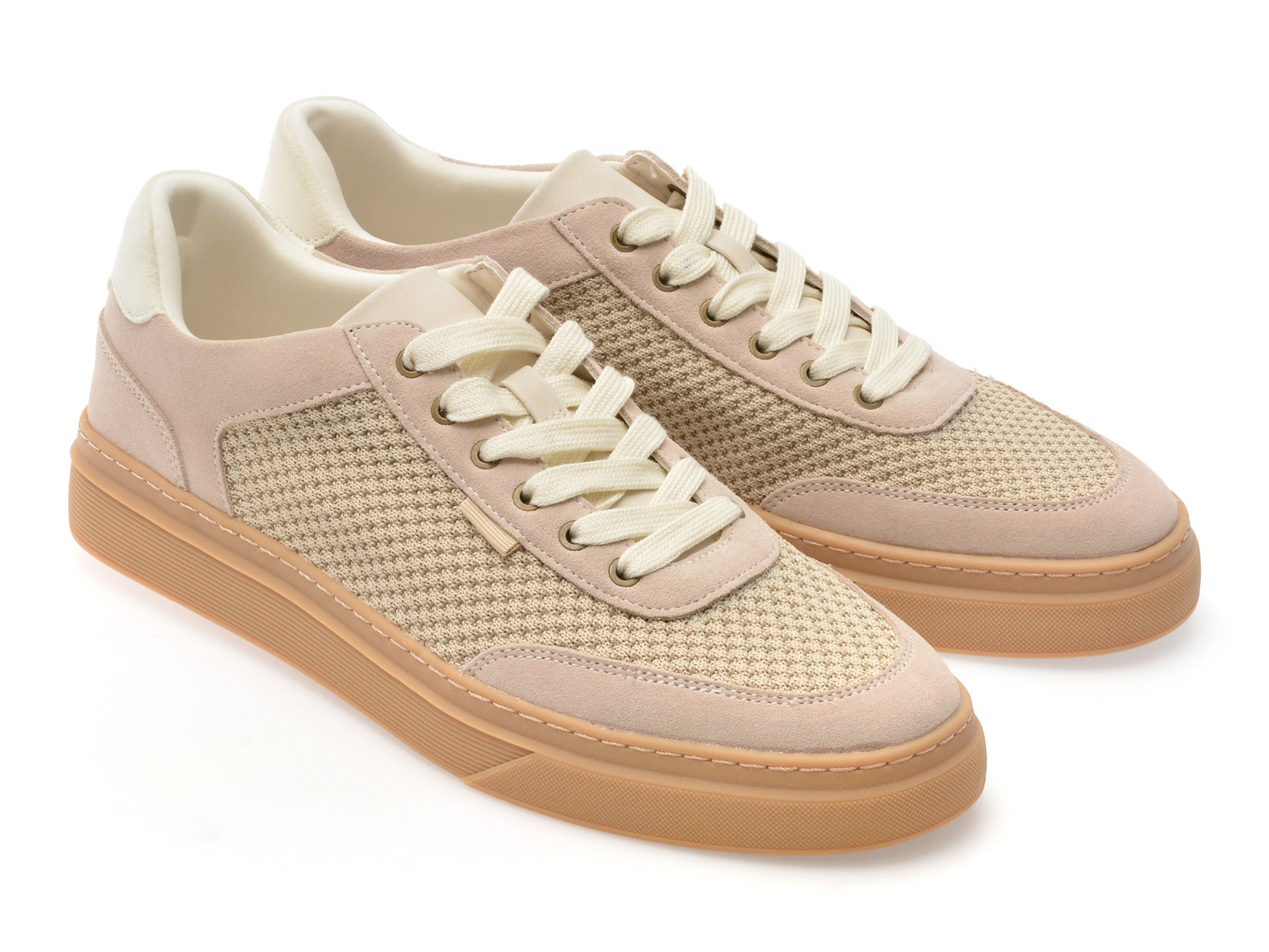Pantofi sport ALDO bej, MCENROE 106, din material textil