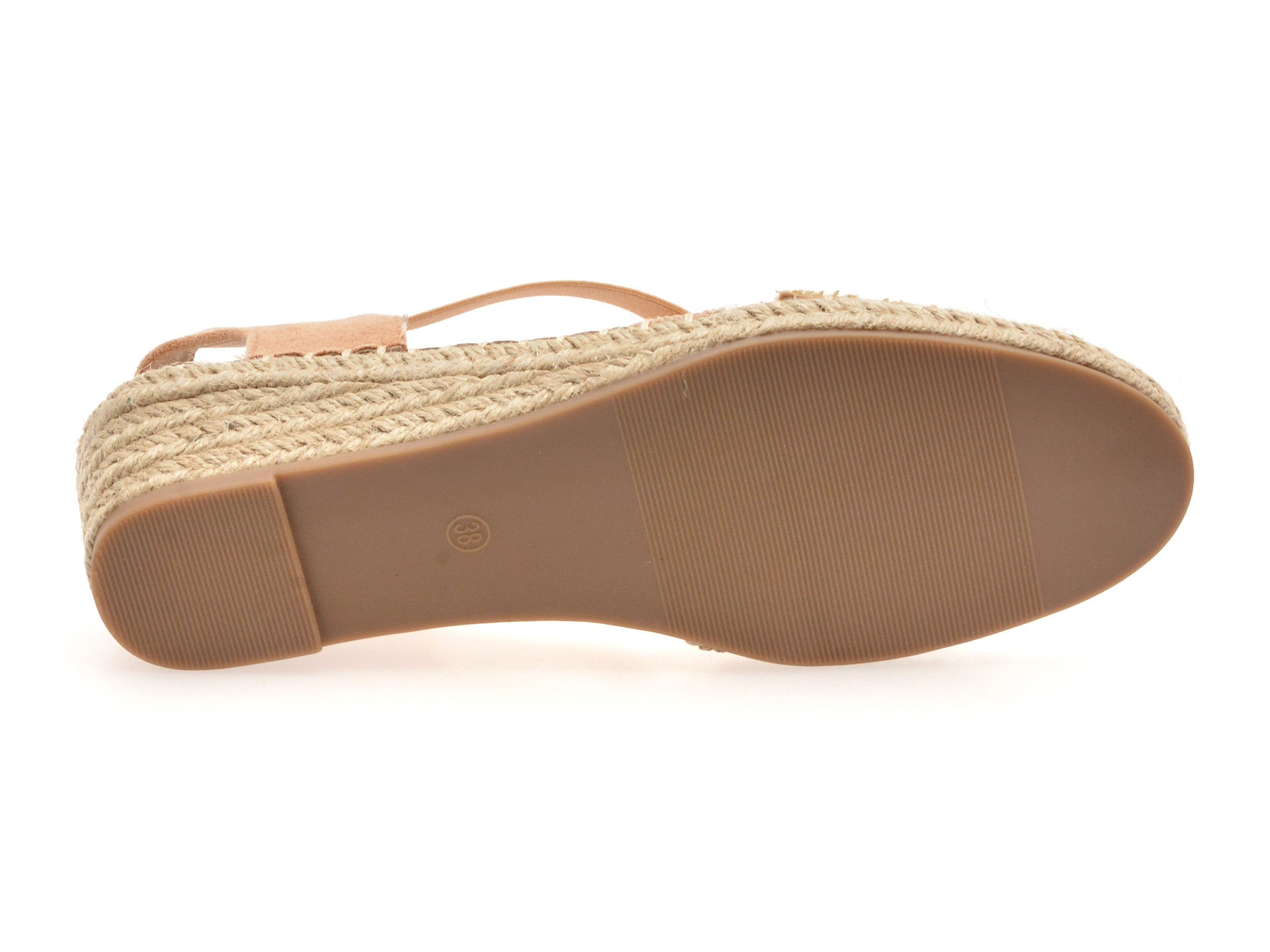 Sandale EPICA bej, 82918, din material textil